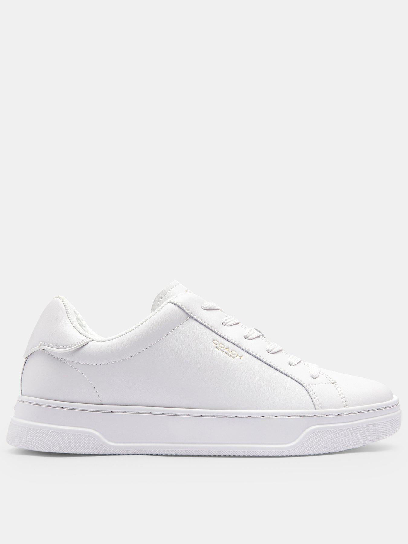 Image 1 of 6 of COACH Lowline Sneakers - White