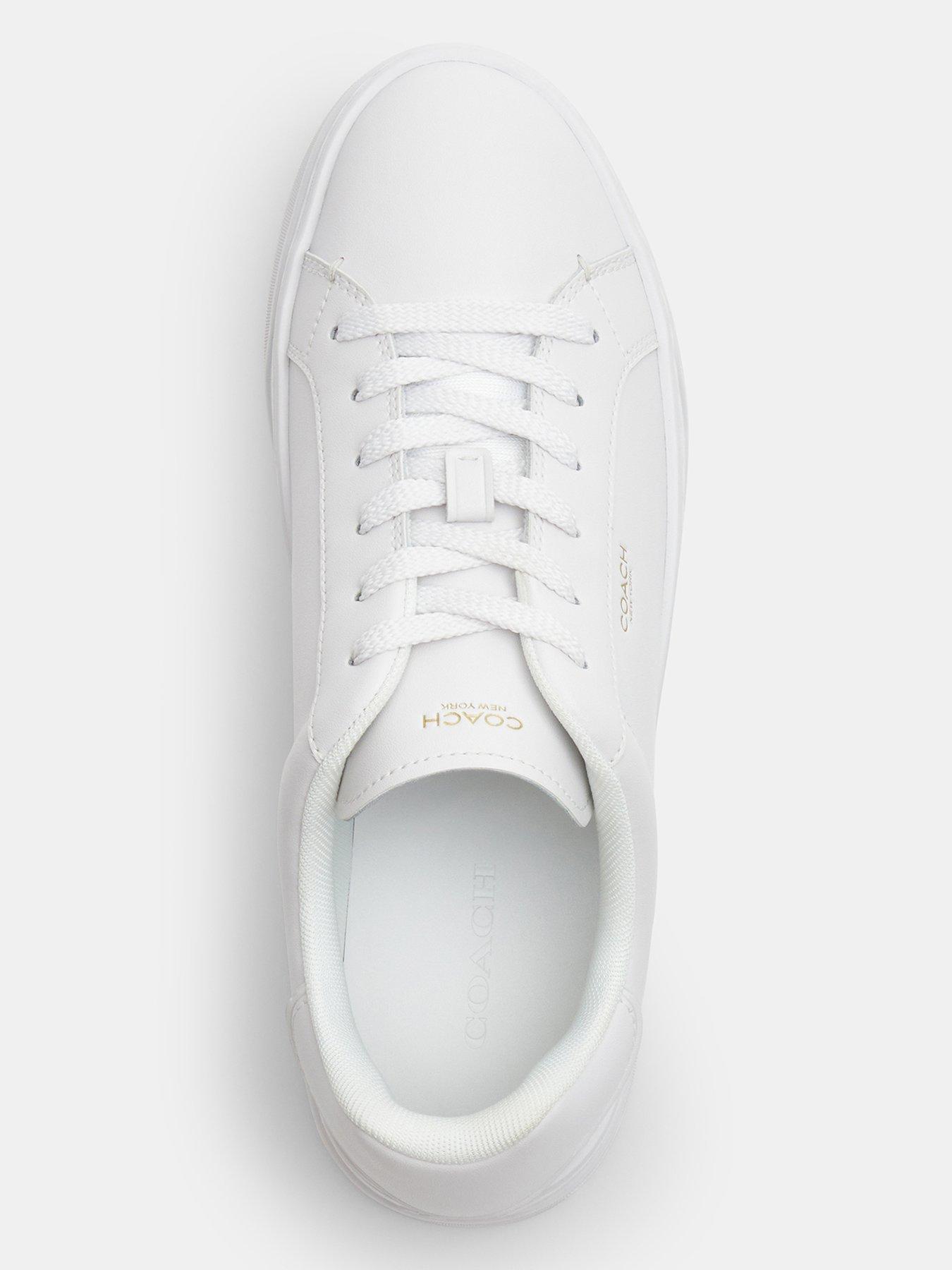 Image 4 of 6 of COACH Lowline Sneakers - White