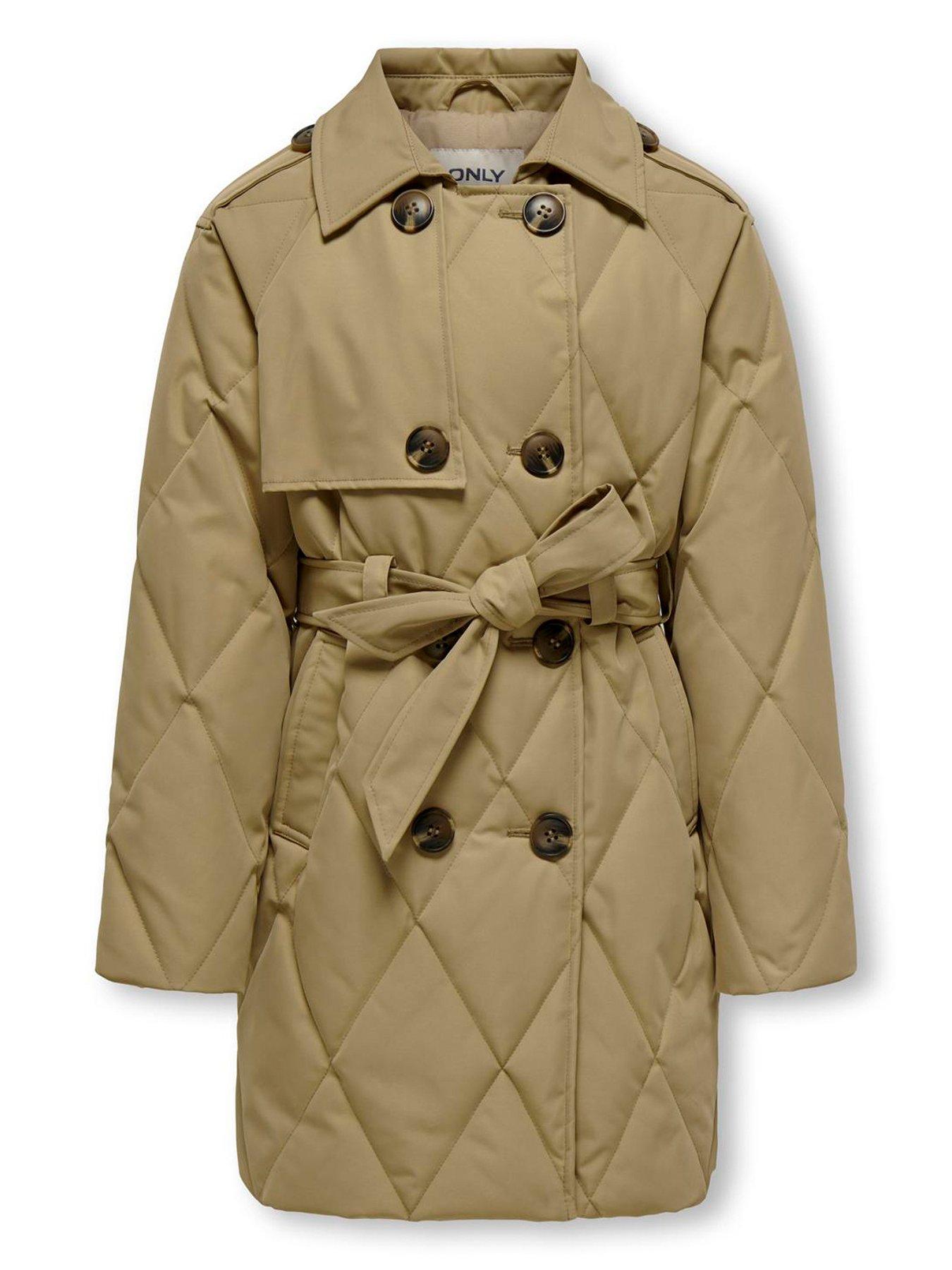 only-kids-girls-quilted-trench-coat-petrified-oak