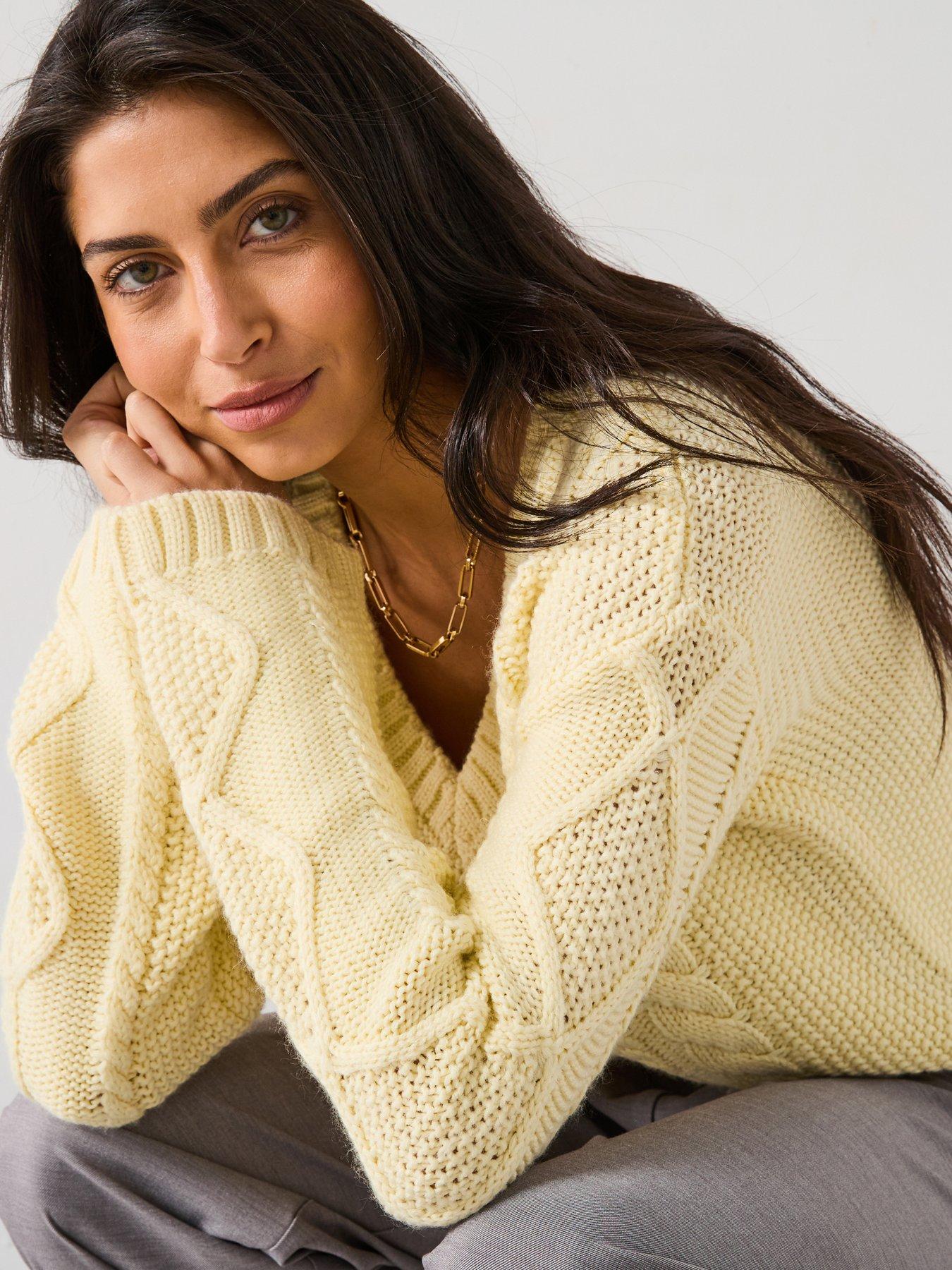 v-by-very-v-neck-cropped-cable-jumper-with-wool-yellowdetail