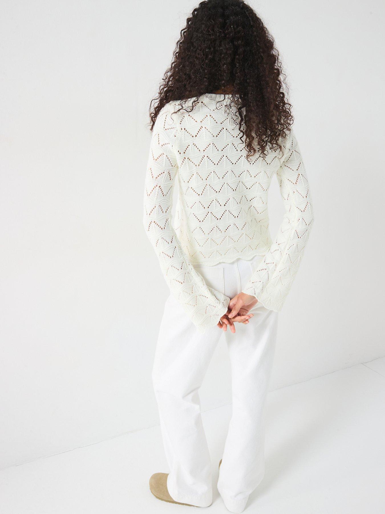 v-by-very-crew-neck-pointelle-jumper-creamstillFront