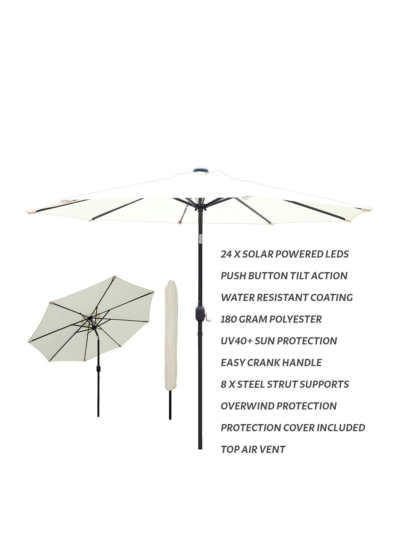 glamhaus-glamhaus-solar-led-tilting-cream-garden-parasol-umbrella-27mback