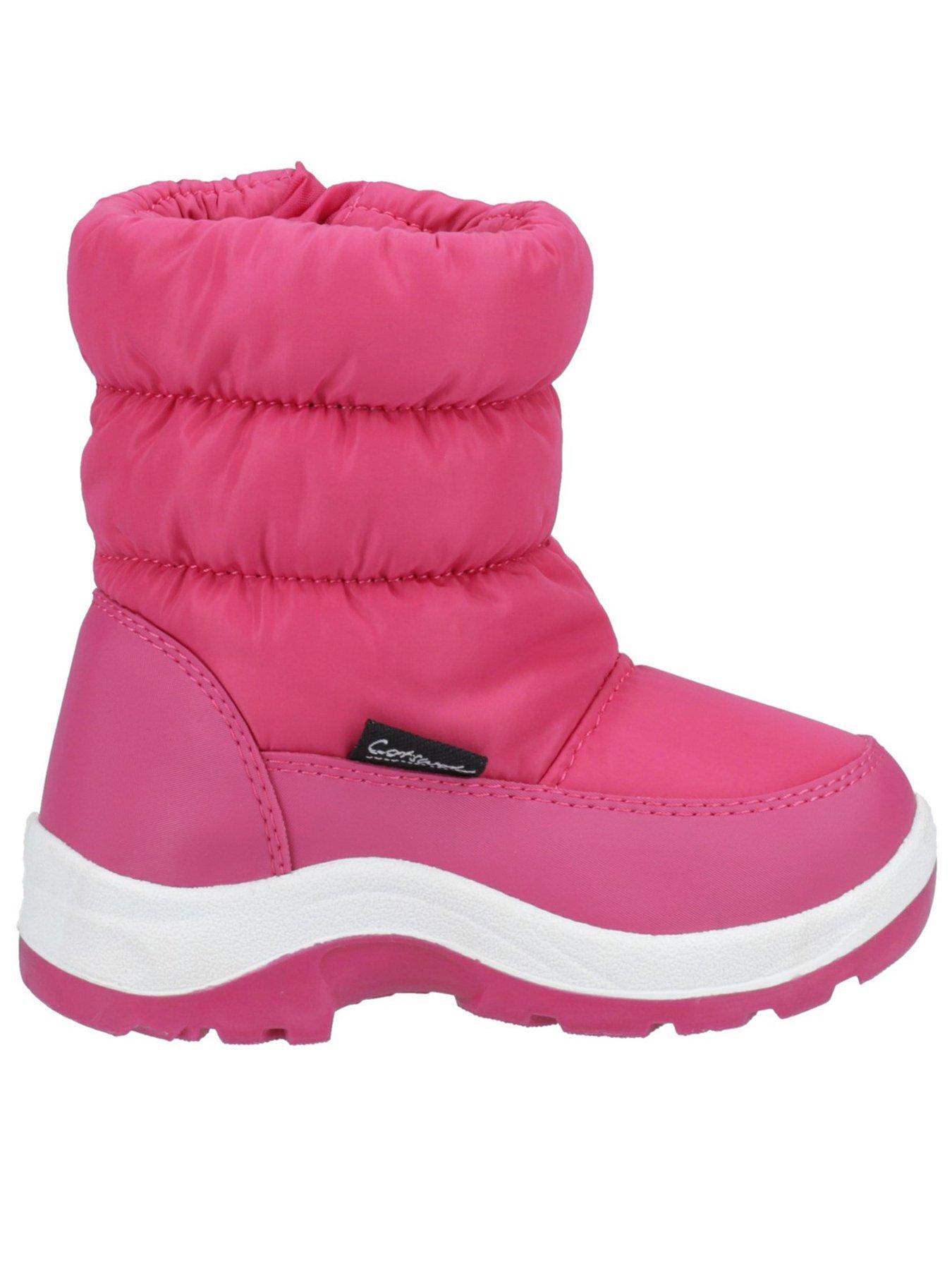 cotswold-kids-tirely-snowboots-bright-pink