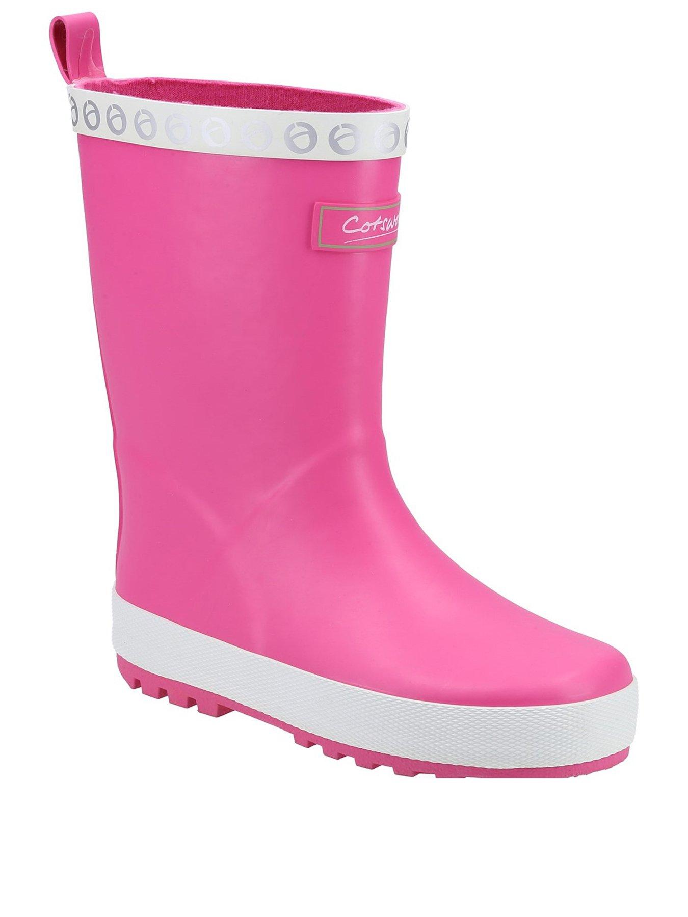 cotswold-kids-prestbury-wellingtons-pinkstillFront