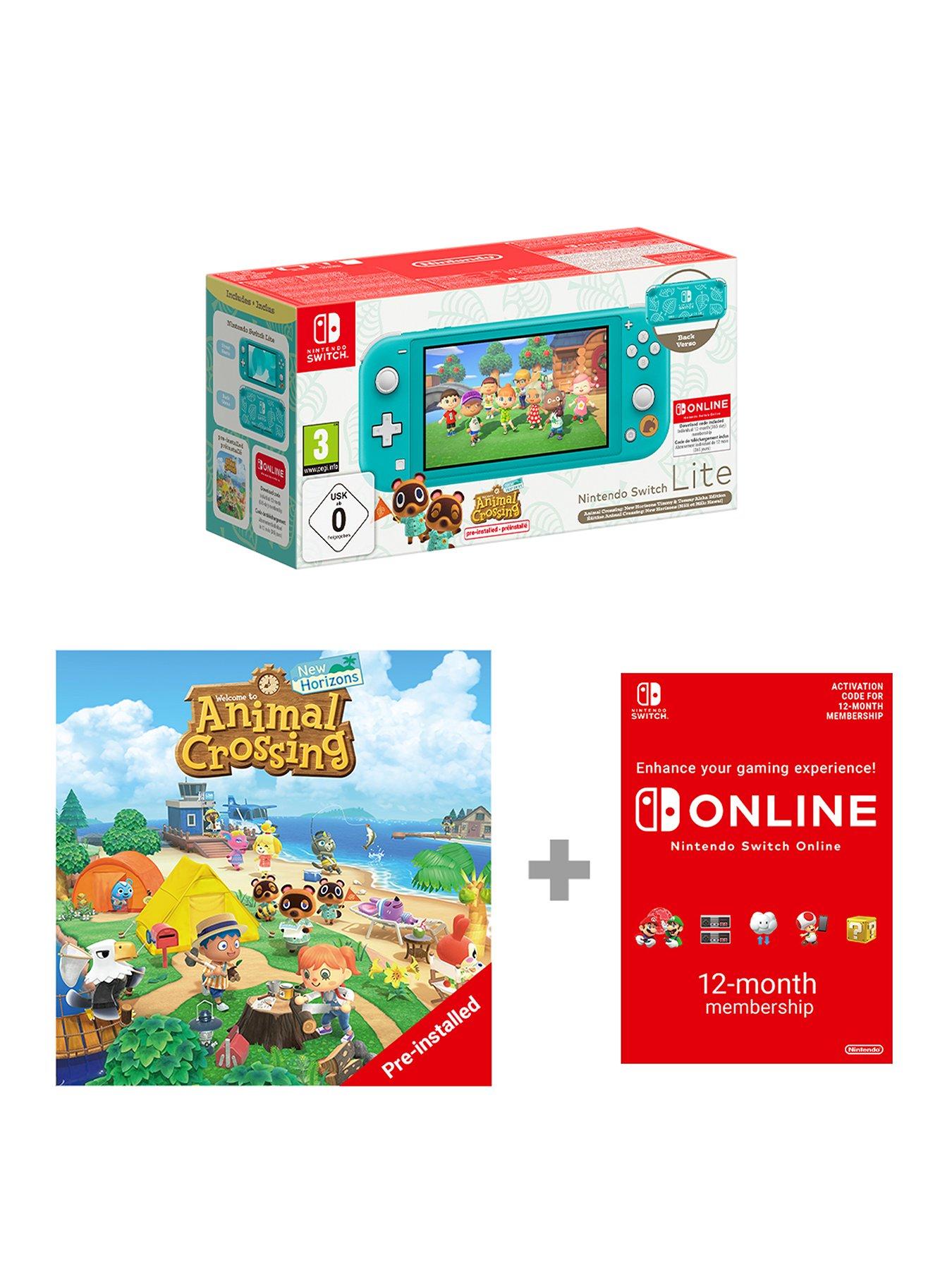 Image 1 of 7 of Nintendo Switch Lite Switch HW Lite Turquoise: Timmy &amp; Tommys Edition + 12 Months NSO