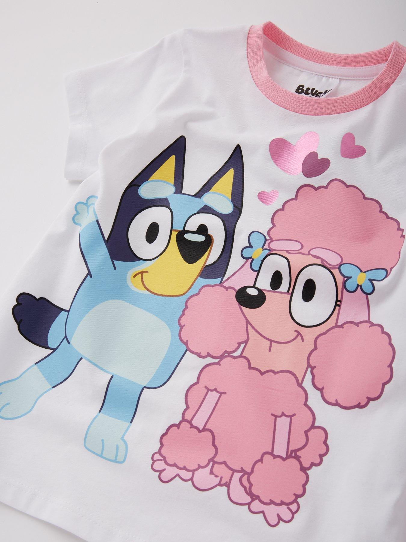 Image 3 of 4 of Bluey Short Sleeve Pyjamas - Pink