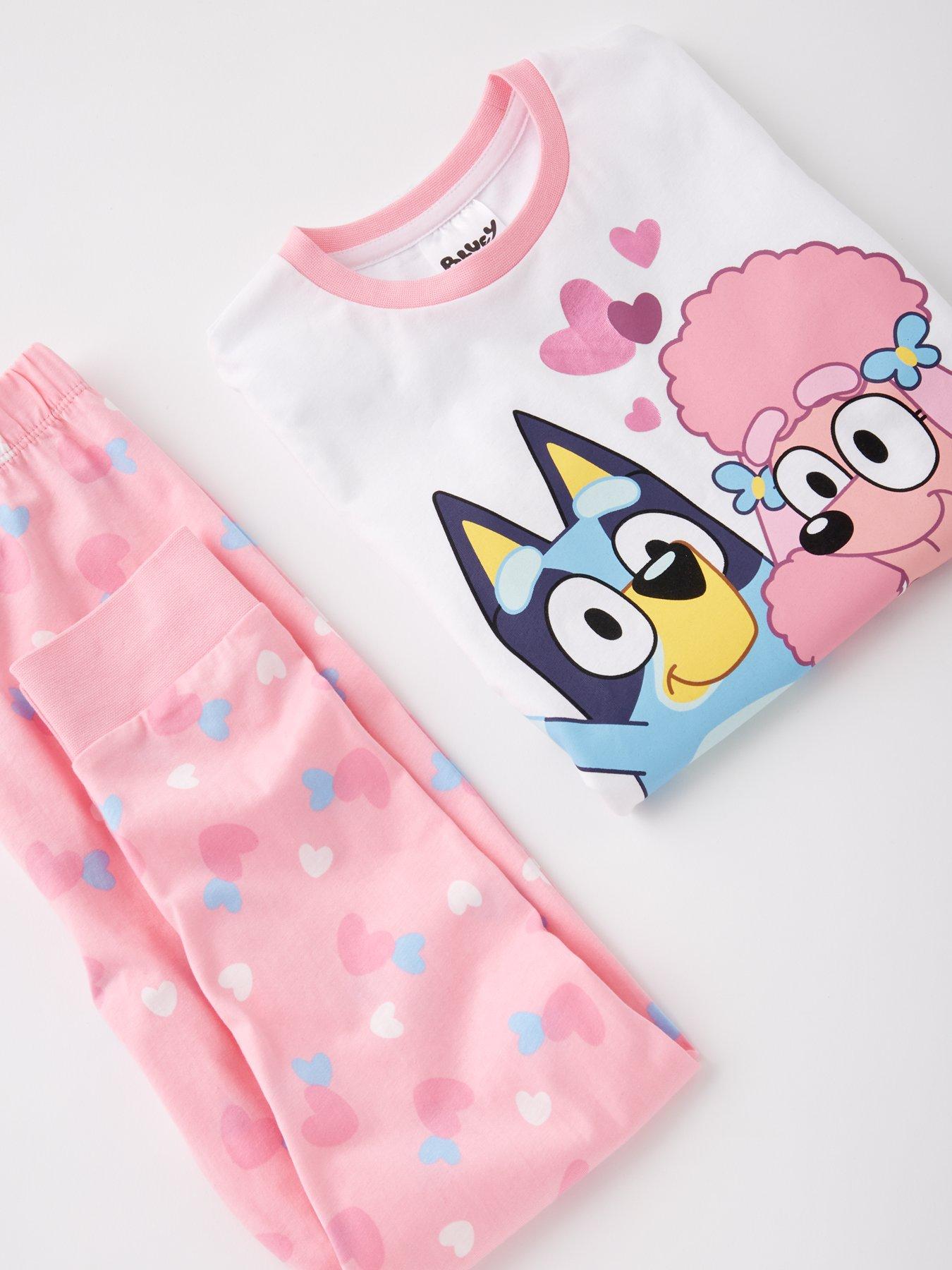 Image 4 of 4 of Bluey Short Sleeve Pyjamas - Pink