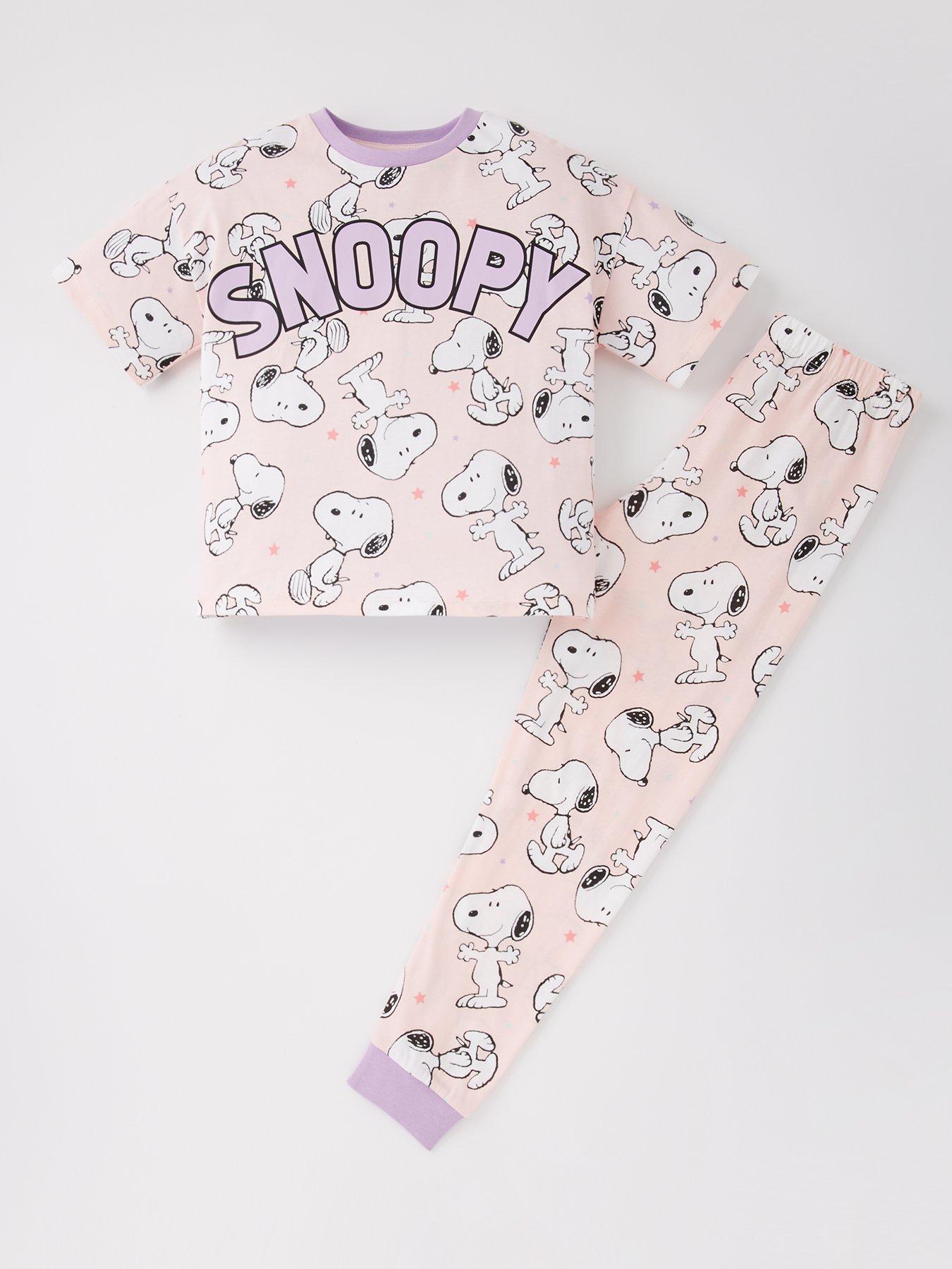 Image 1 of 4 of Snoopy Short Sleeve Pyjamas - Multi