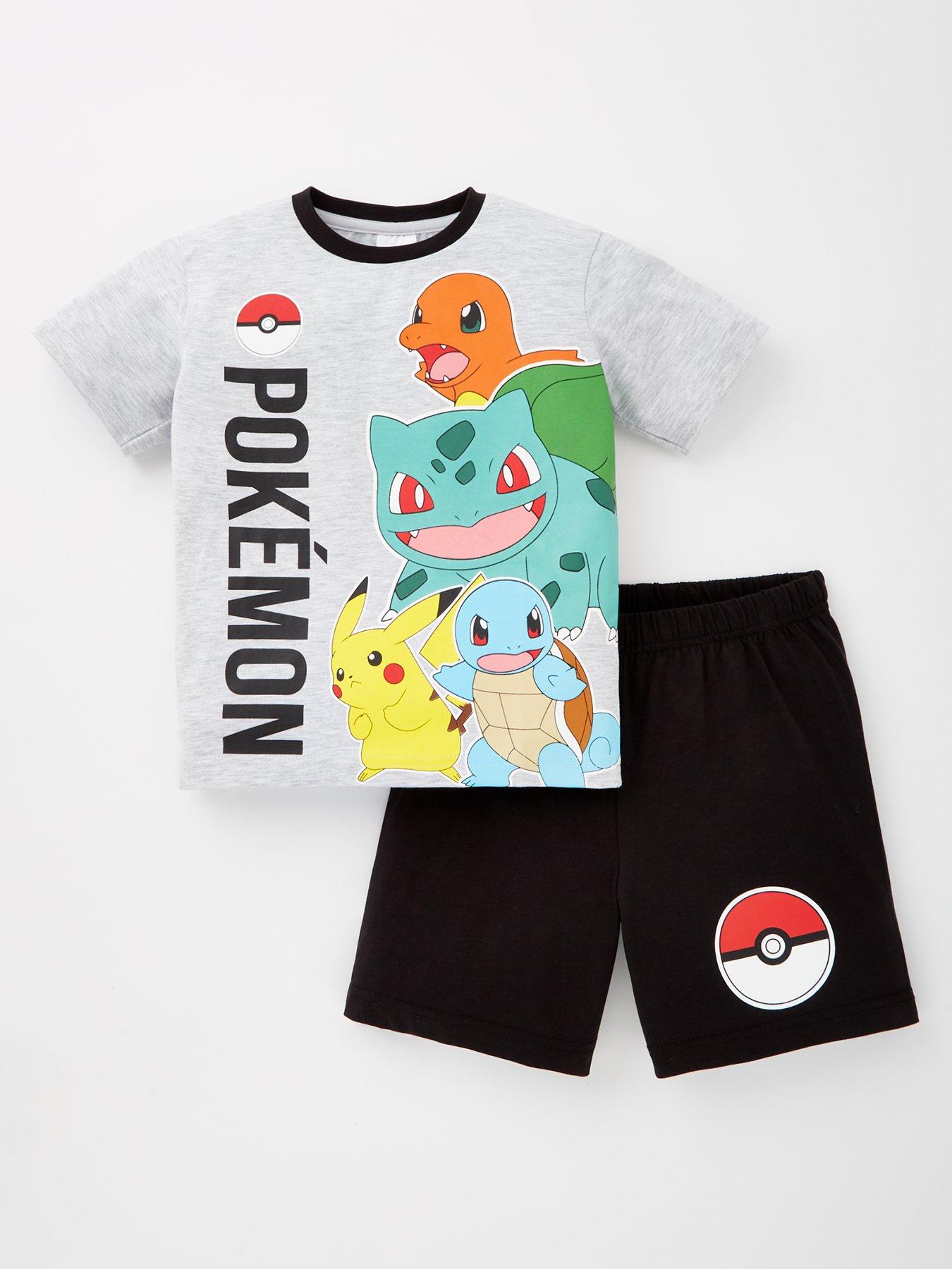 pokemon-short-pyjamas-grey