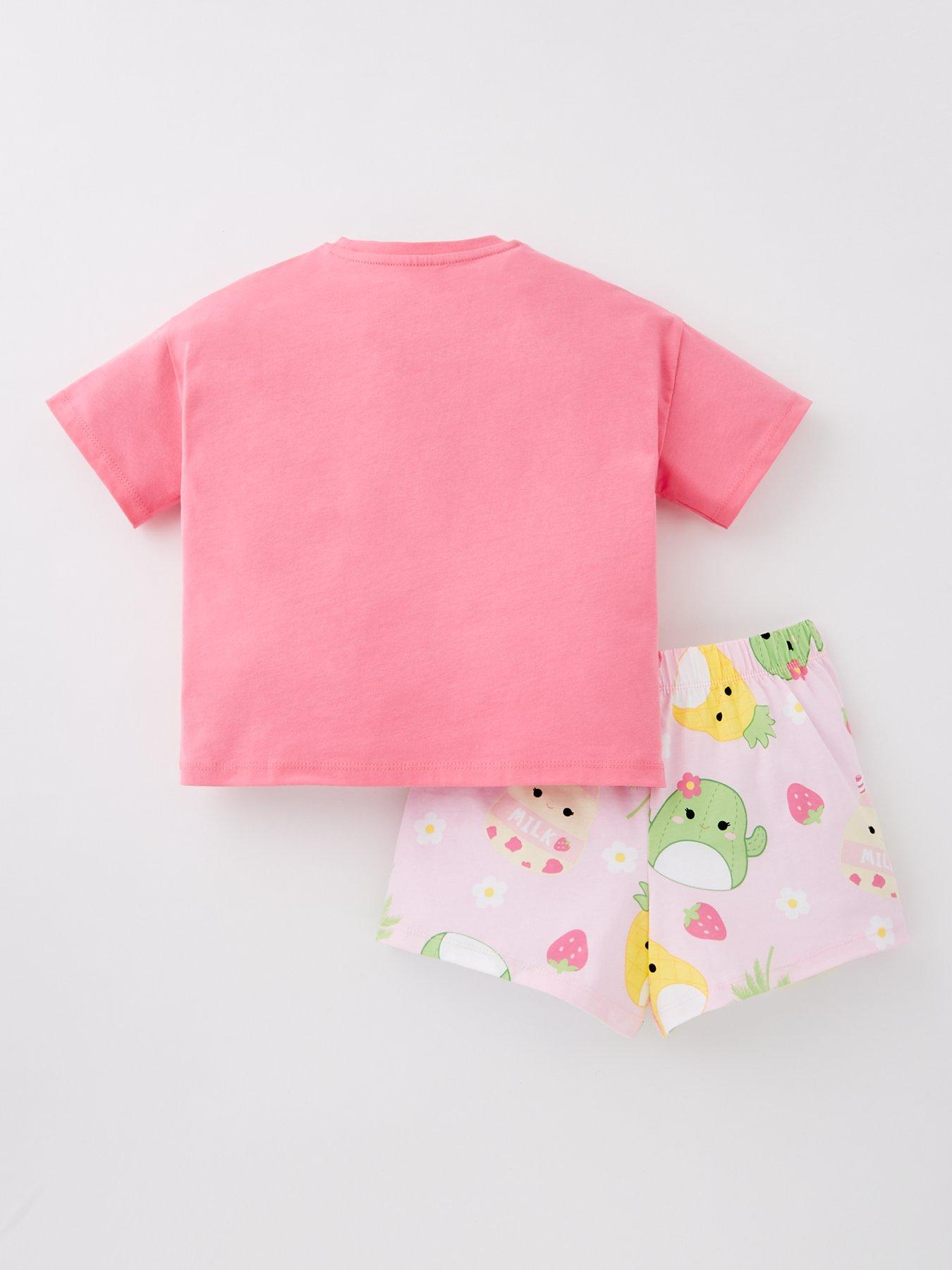 Image 2 of 4 of Squishmallows Short Pyjamas - Pink