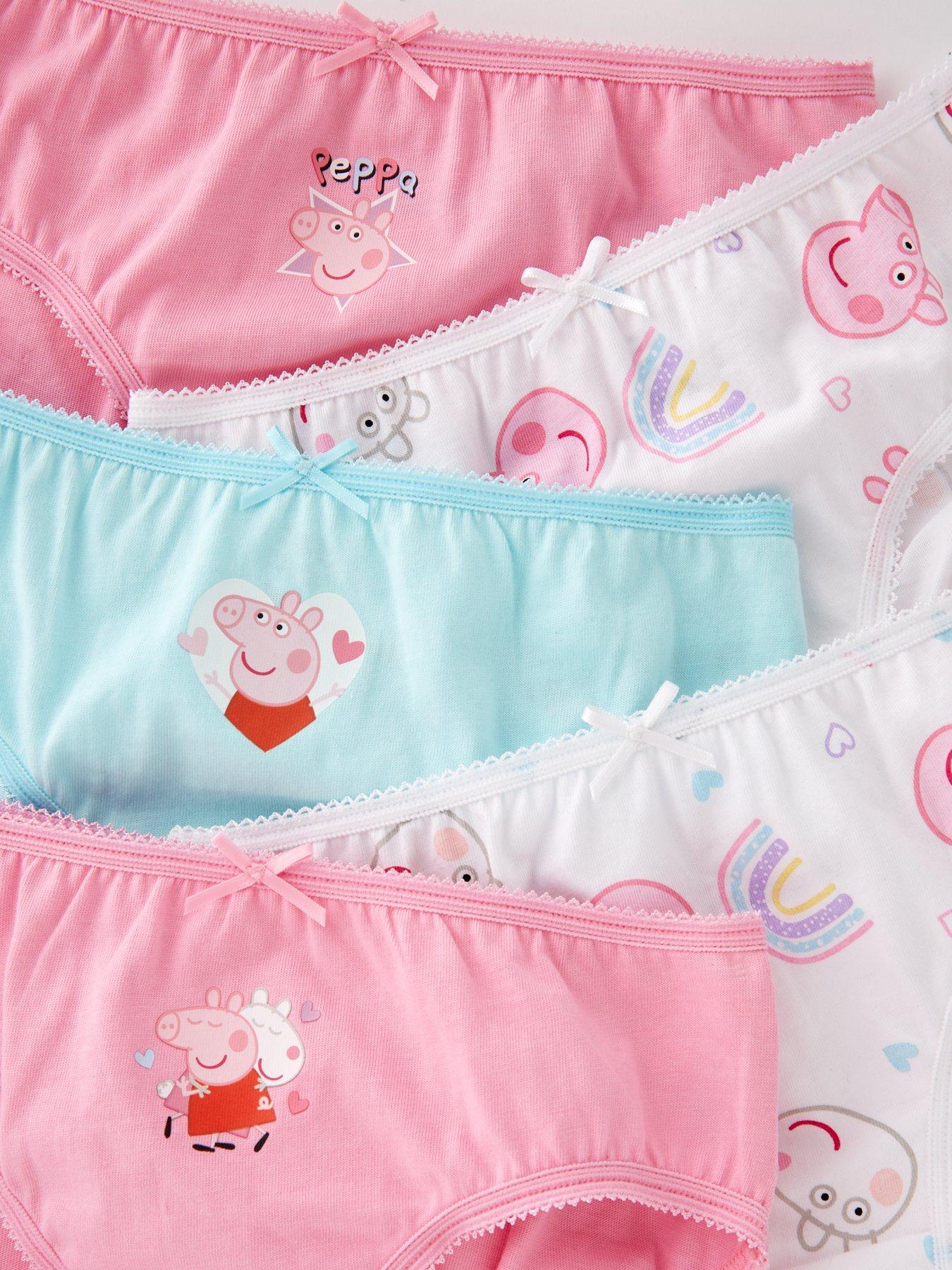 Image 5 of 5 of Peppa Pig 5 Pack Knickers - Multi
