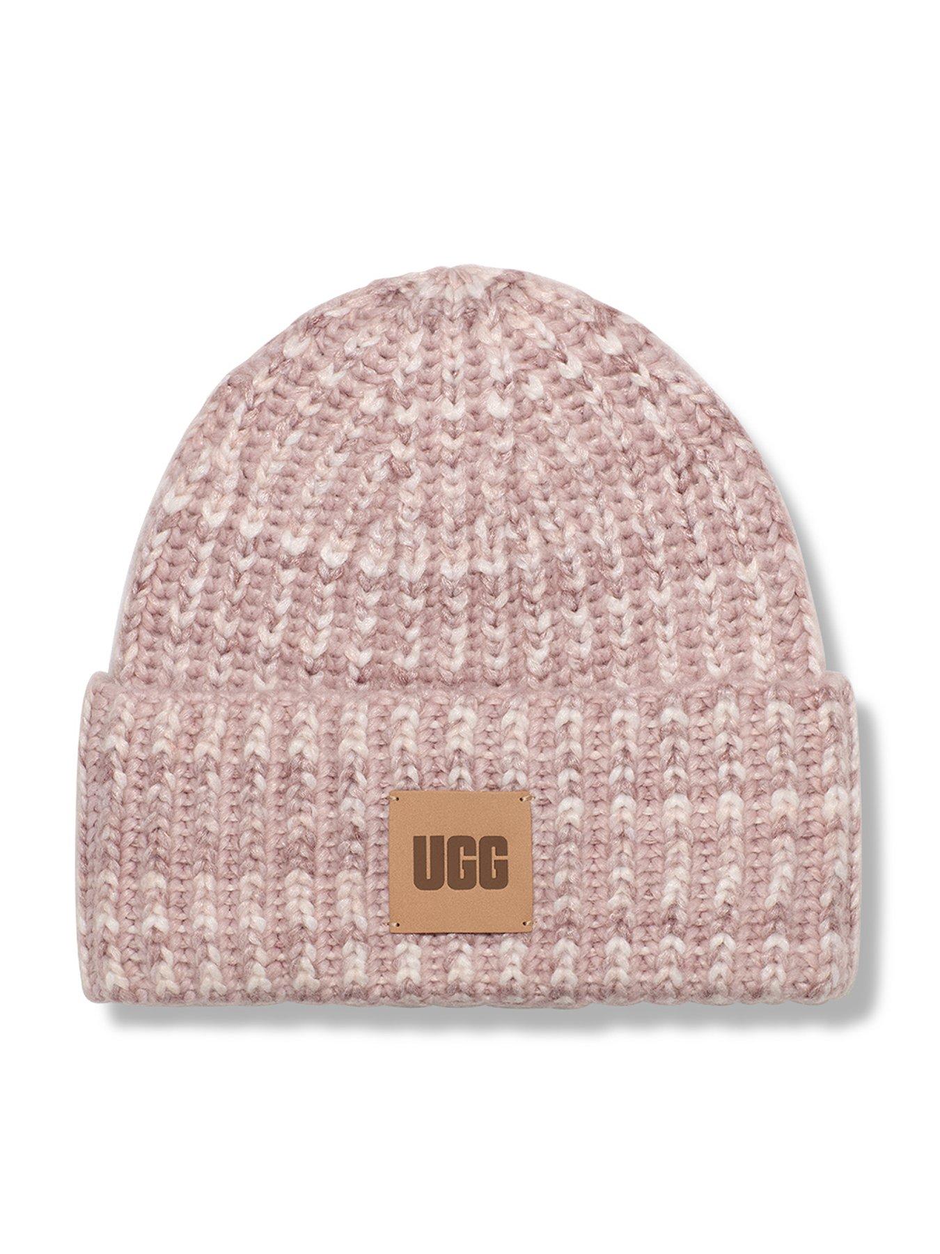 ugg-u-chunky-space-dye-beanie-ashen-rose-multi