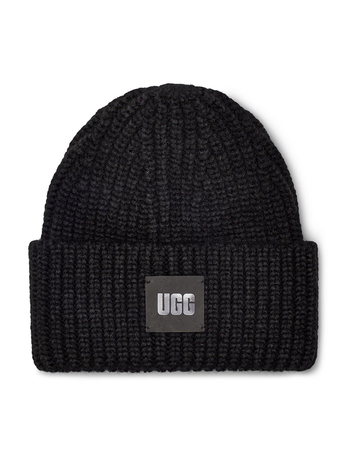 ugg-ugg-chunky-rib-beanie-black