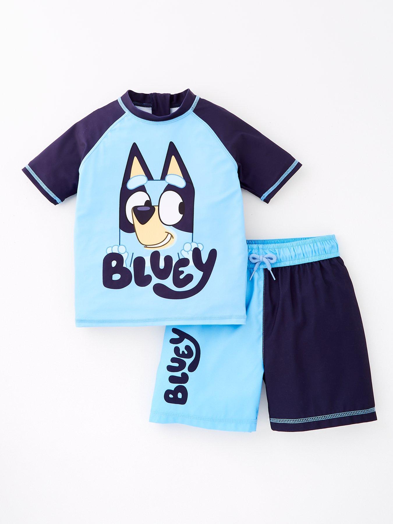 Image 1 of 4 of Bluey Bluey 2 Piece Swim Set - Blue