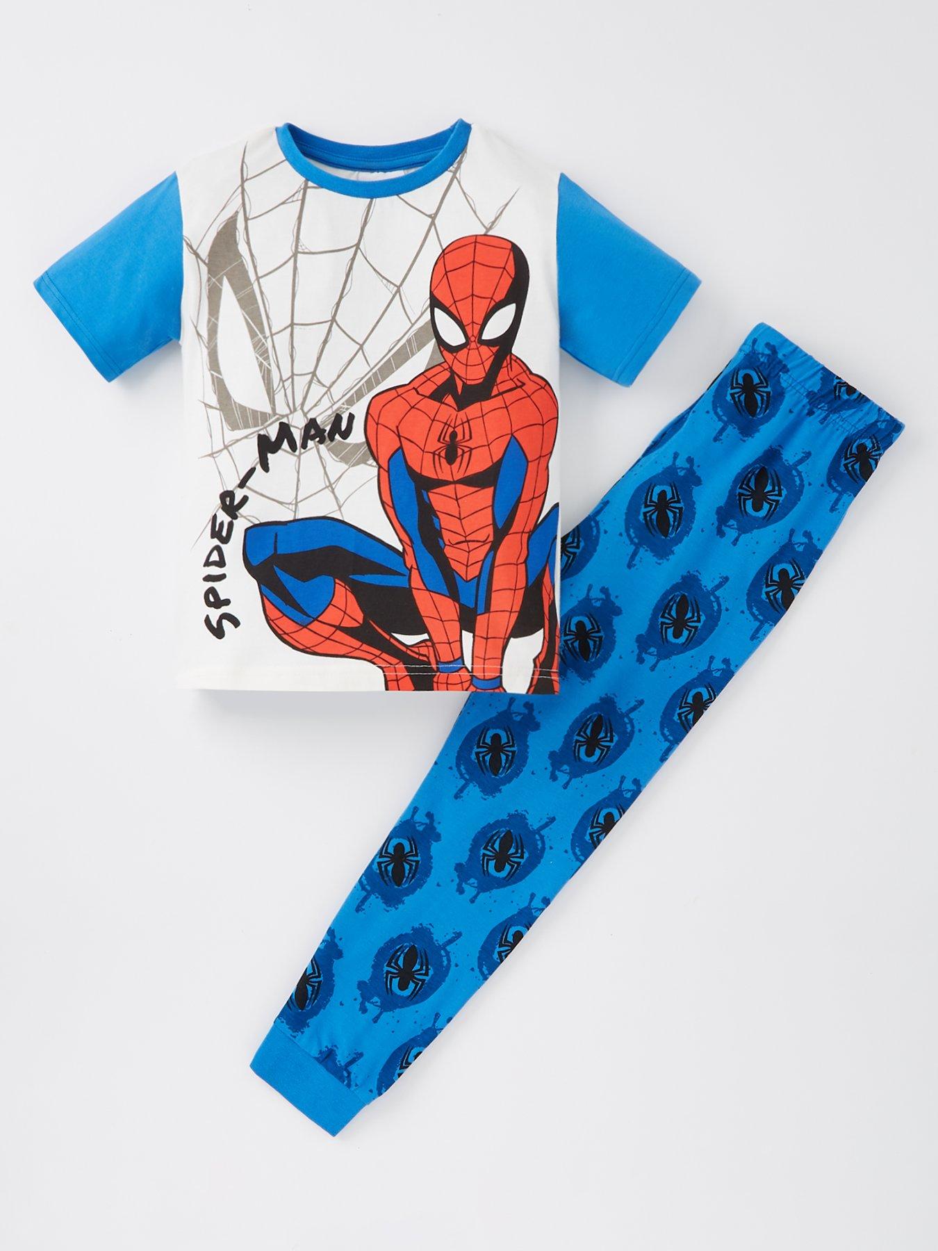 spiderman-spiderman-raglan-short-sleeve-pyjamas