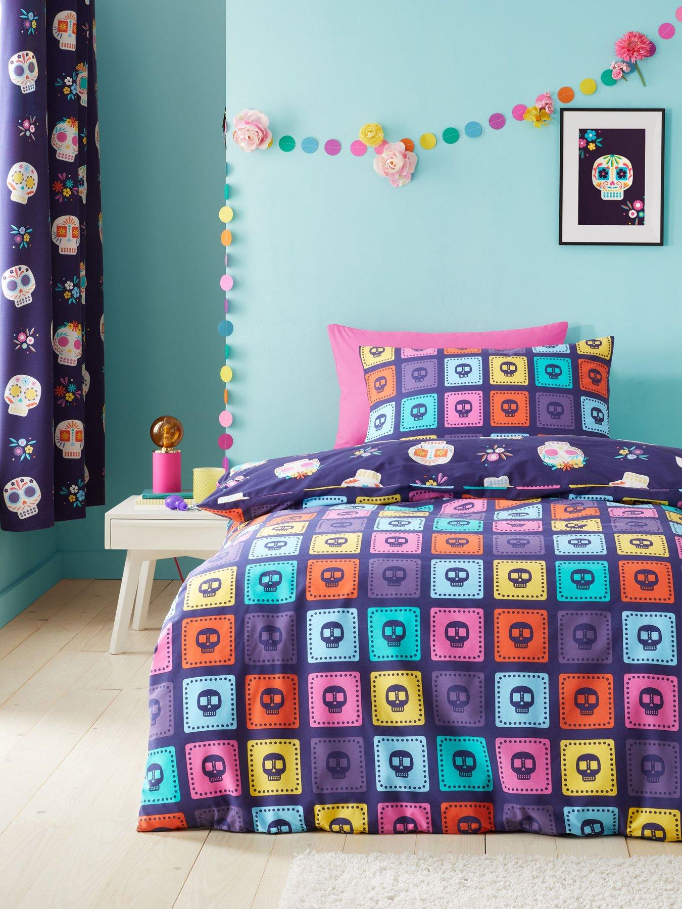 catherine-lansfield-sugar-skull-fiesta-duvet-set--singleback