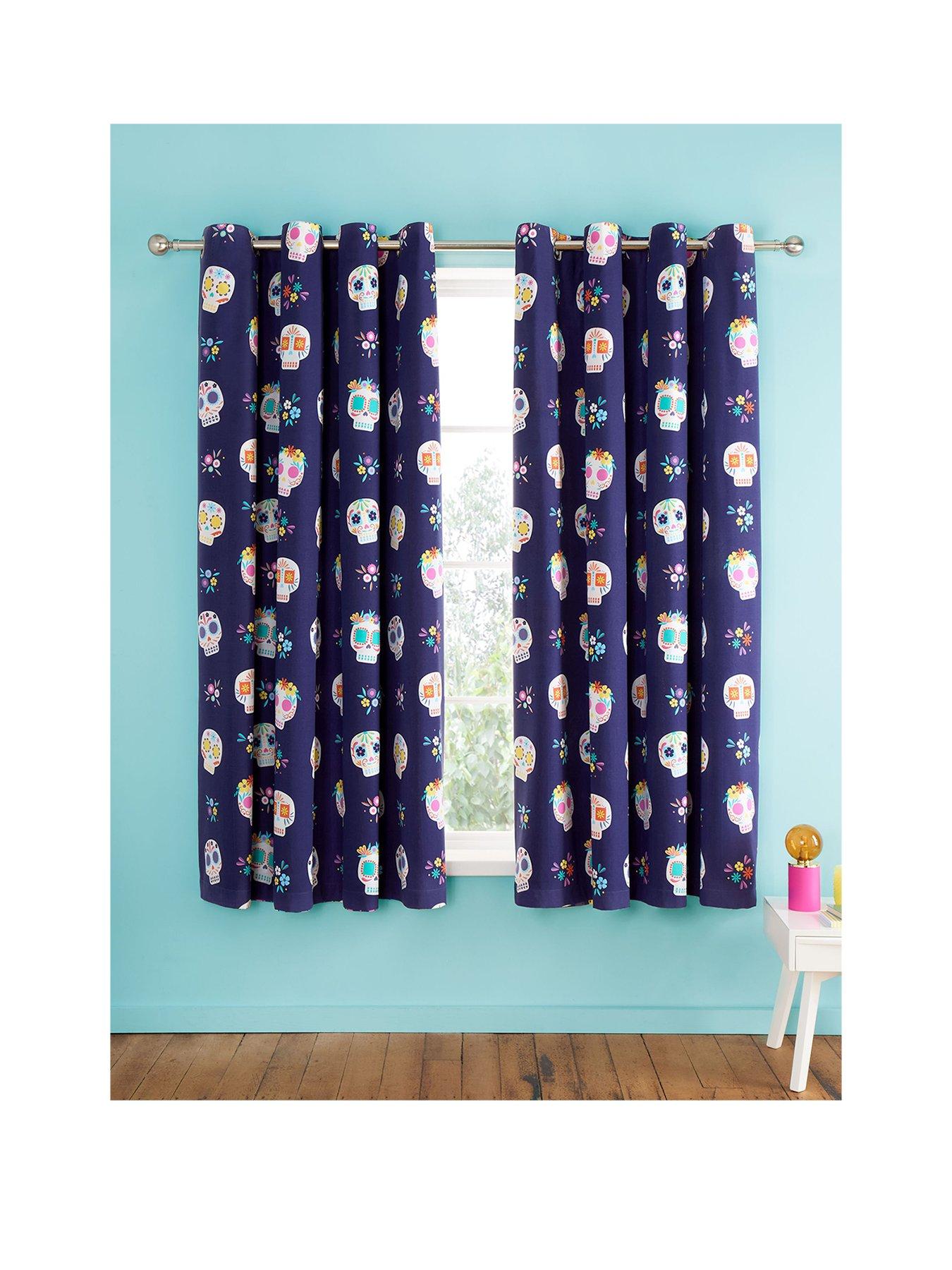 catherine-lansfield-sugar-skull-curtains--66-x-72-inch