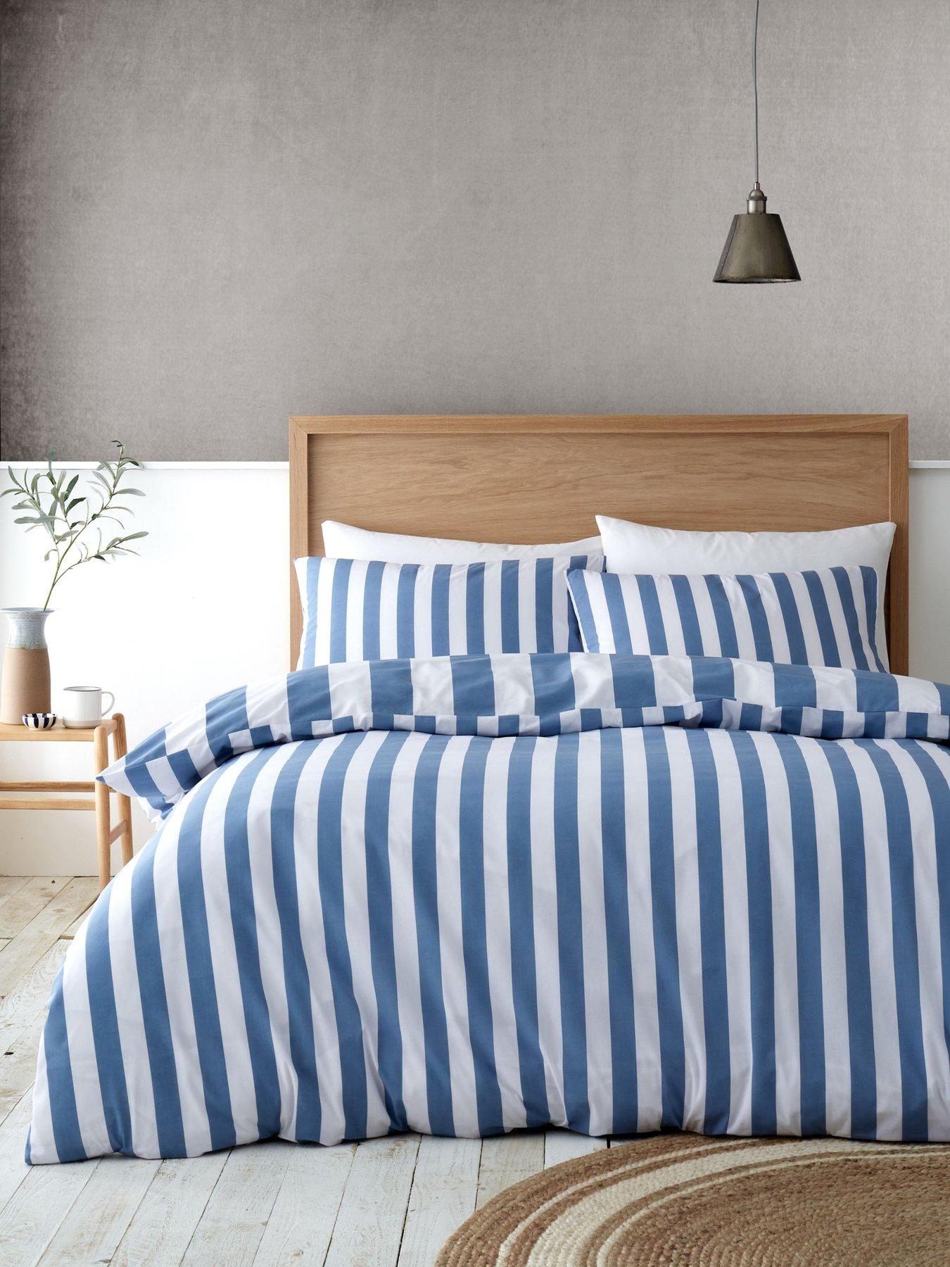 catherine-lansfield-cove-stripe-blue-reversible-duvet-cover-setback