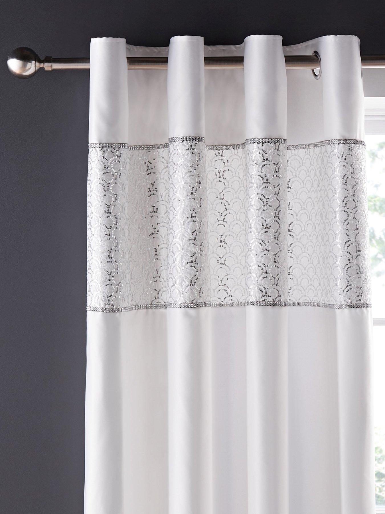 catherine-lansfield-deco-sequin-lined-eyelet-curtains-in-whiteback