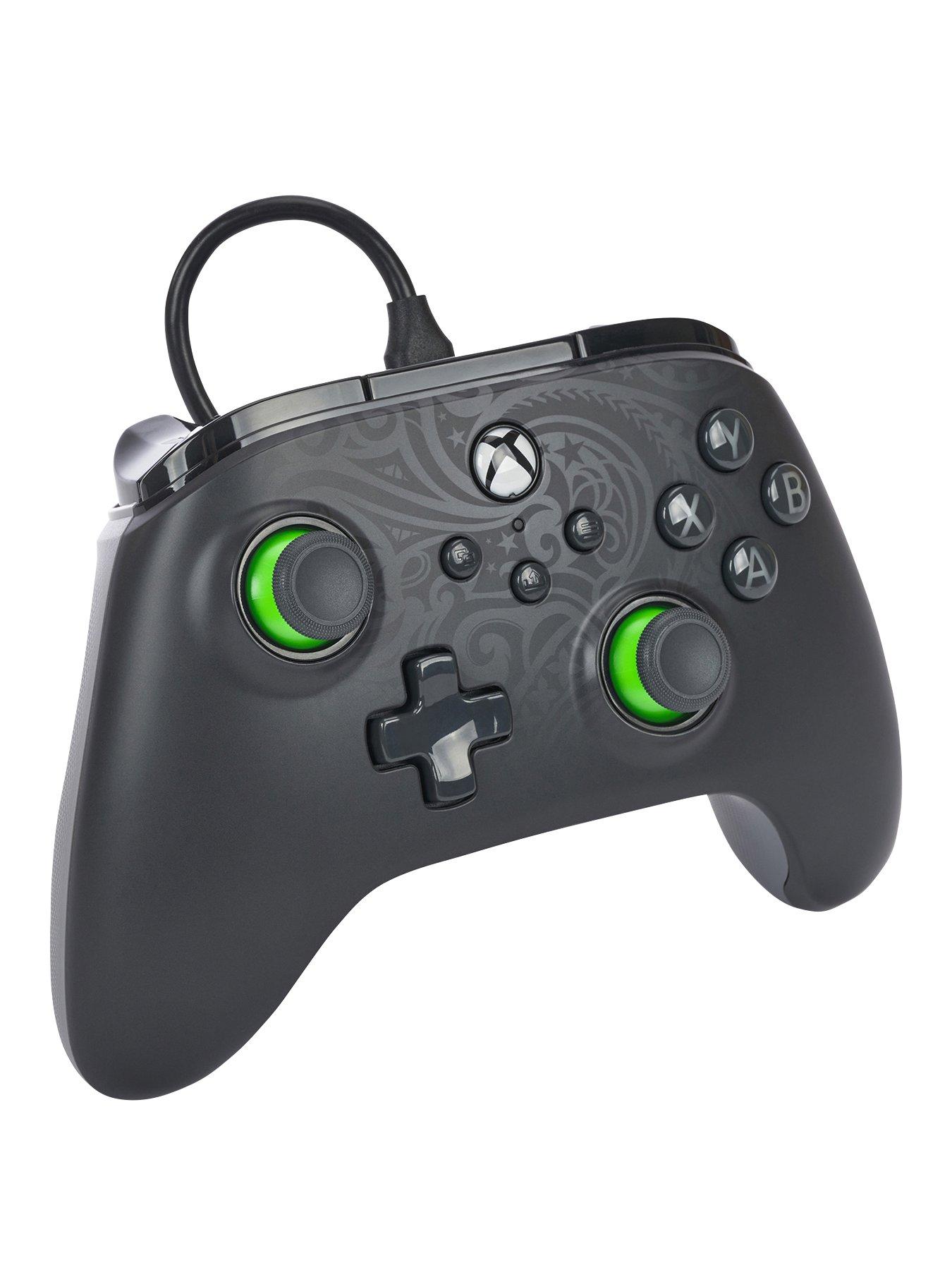 power-a-advantage-wired-controller-for-xbox-series-xs-tribal-greenstillFront