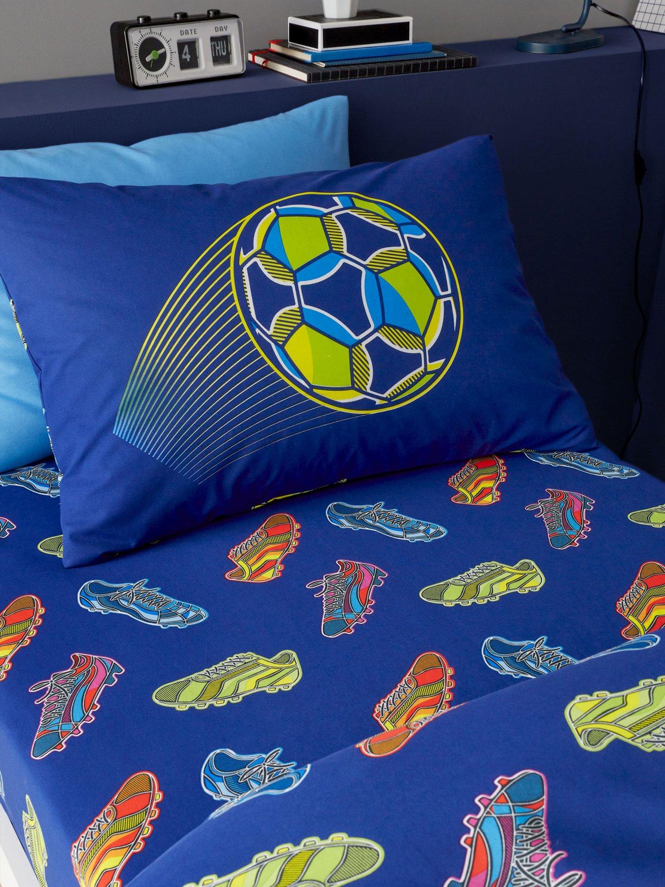 catherine-lansfield-bright-football-fitted-sheet