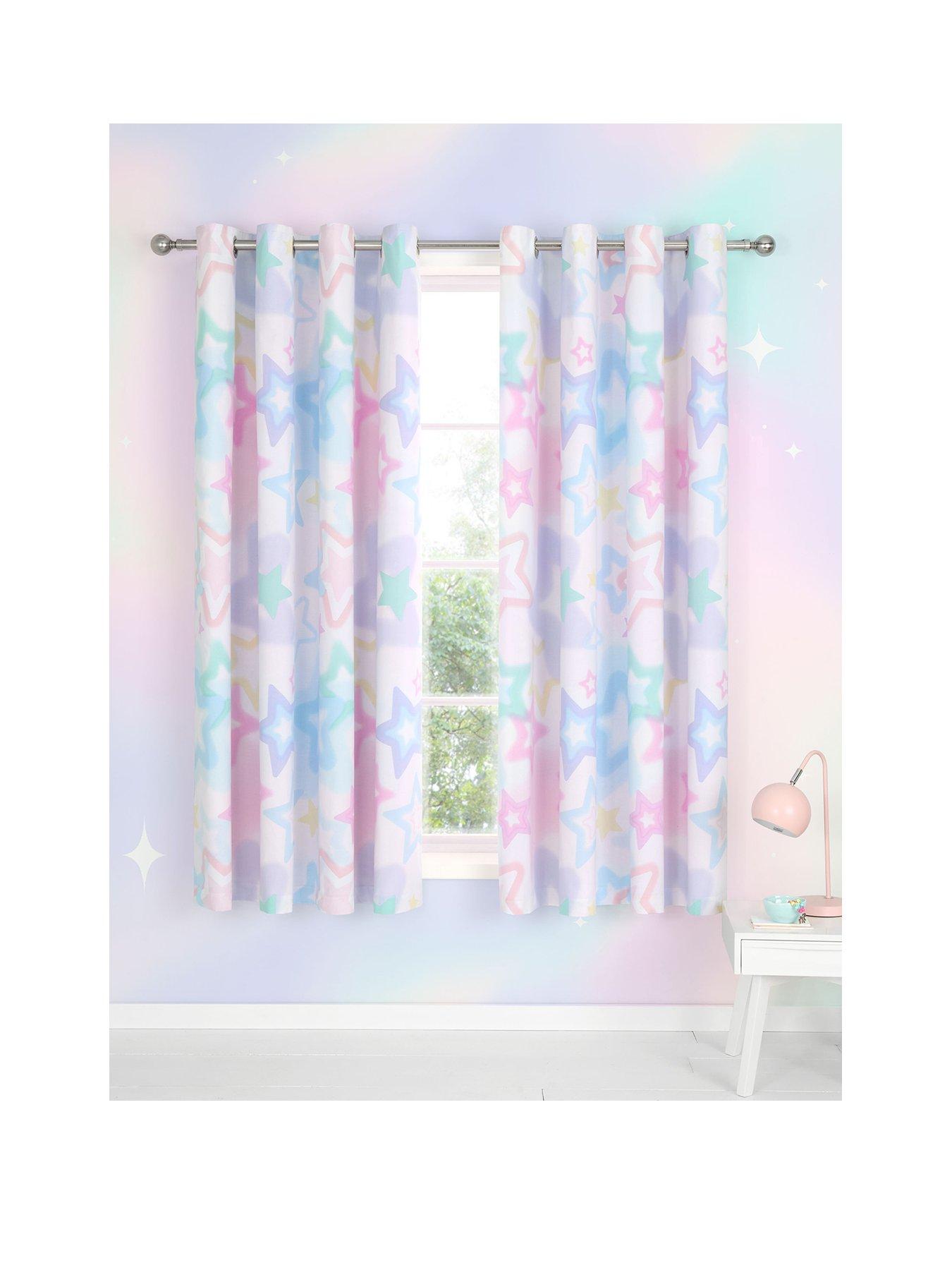 catherine-lansfield-ombre-stars-reversible-eyelet-curtainsstillFront