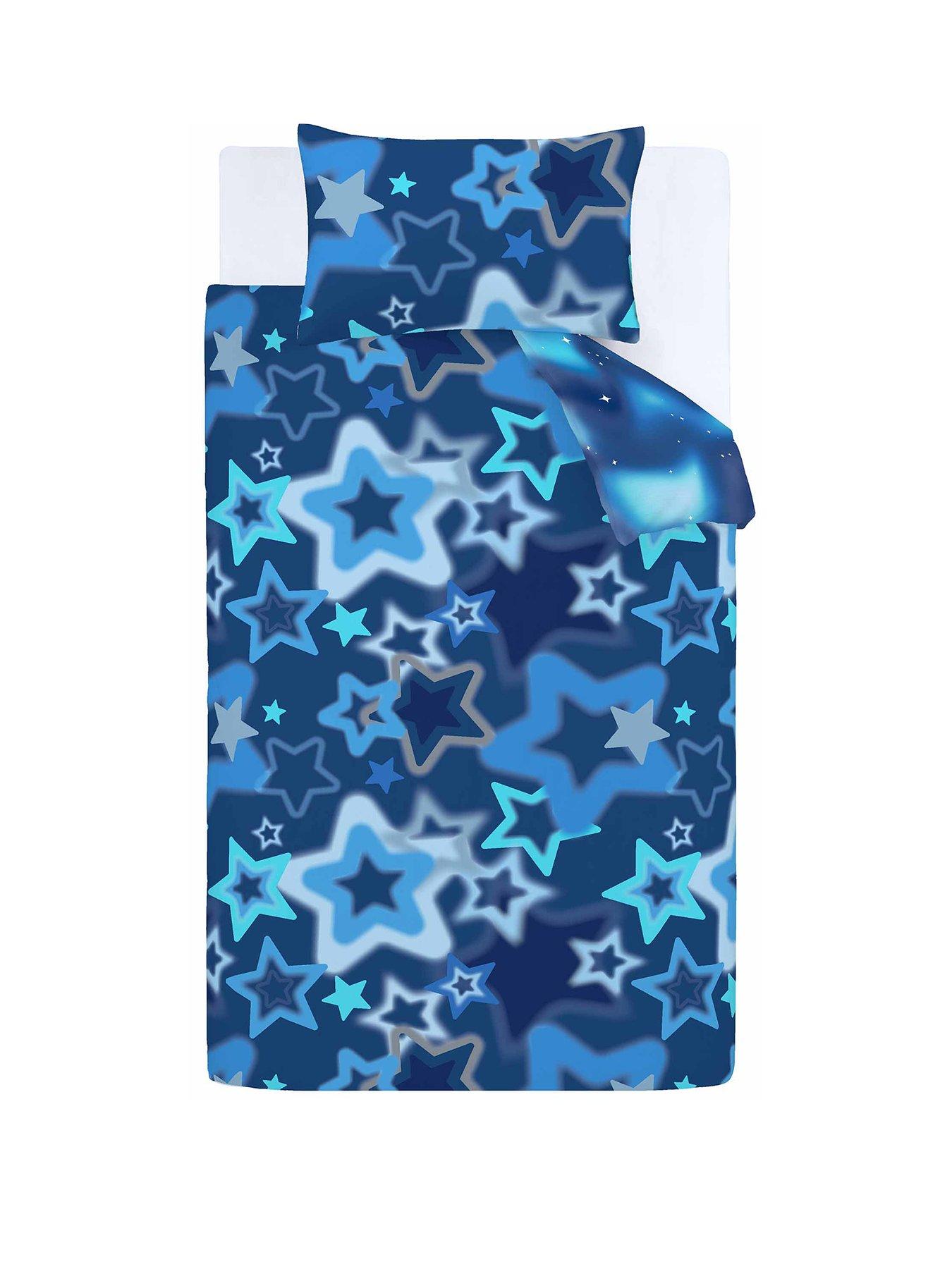Image 2 of 5 of Catherine Lansfield Ombre Stars Reversible Duvet Cover Set