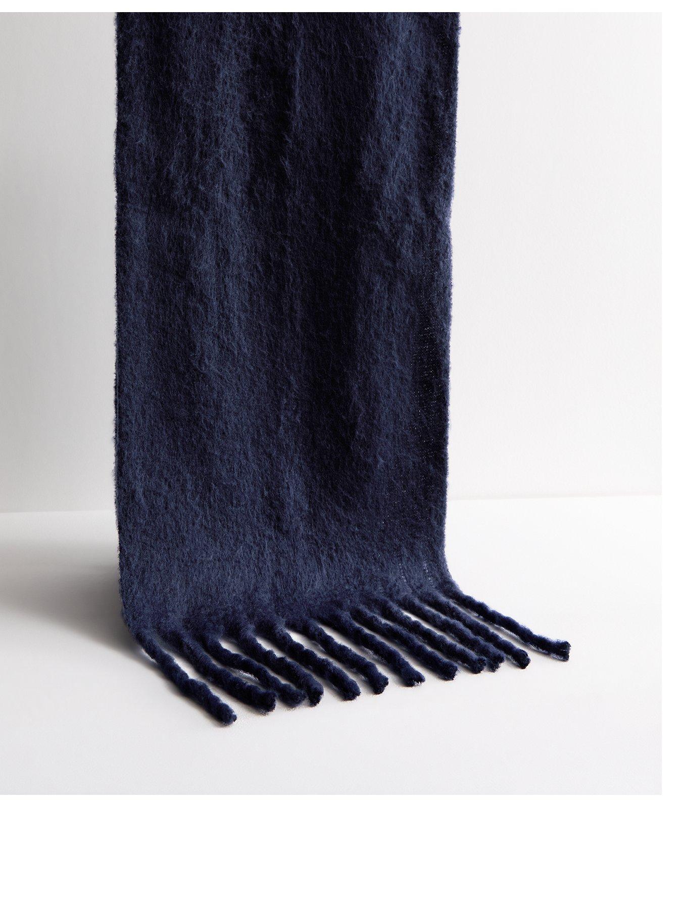 new-look-navy-brushed-fringed-scarf