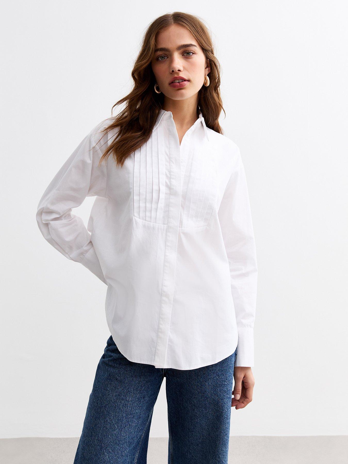 new-look-white-cotton-poplin-pintuck-bib-shirt