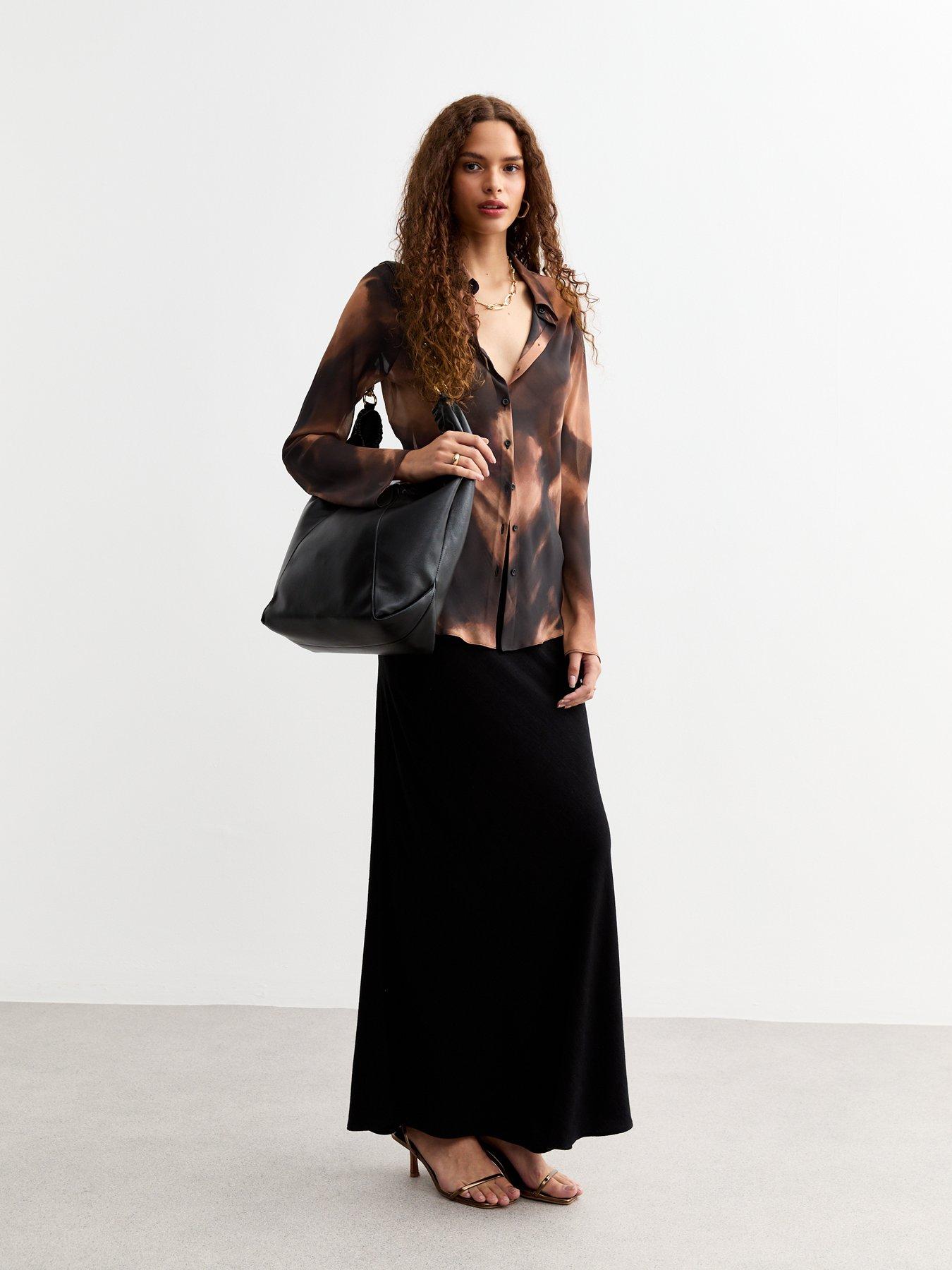 new-look-black-abstract-chiffon-shirt-printback