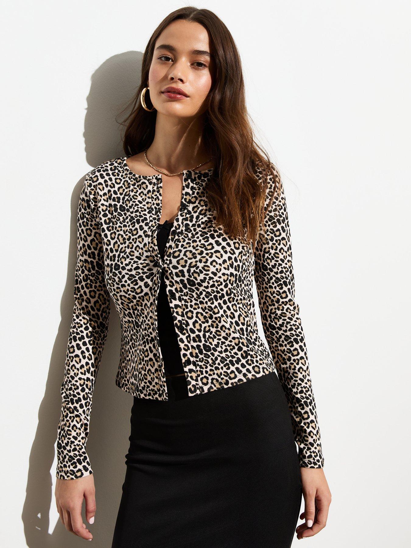 new-look-brown-leopard-print-cardigan