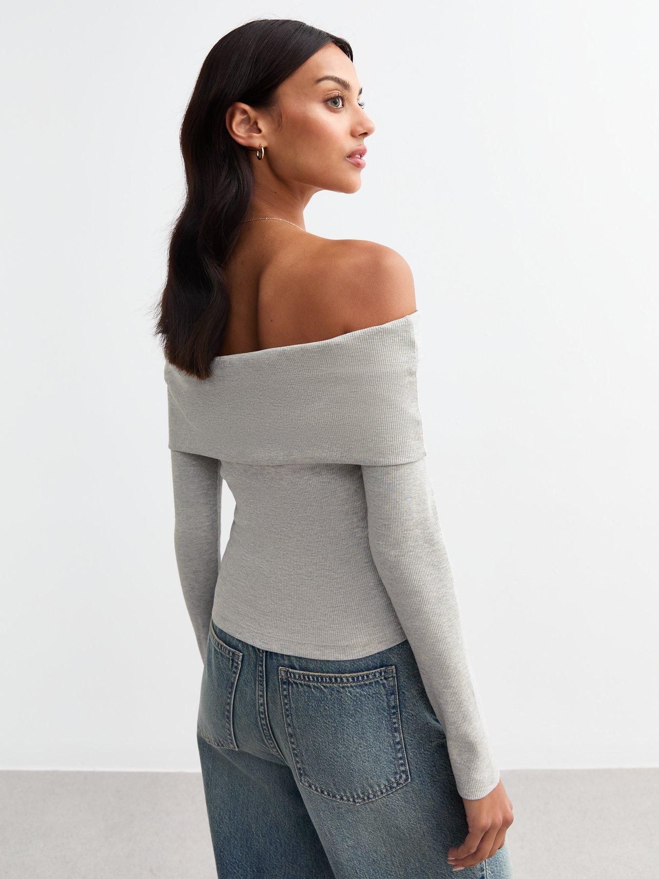 new-look-ribbed-foldover-bardot-top-greystillFront