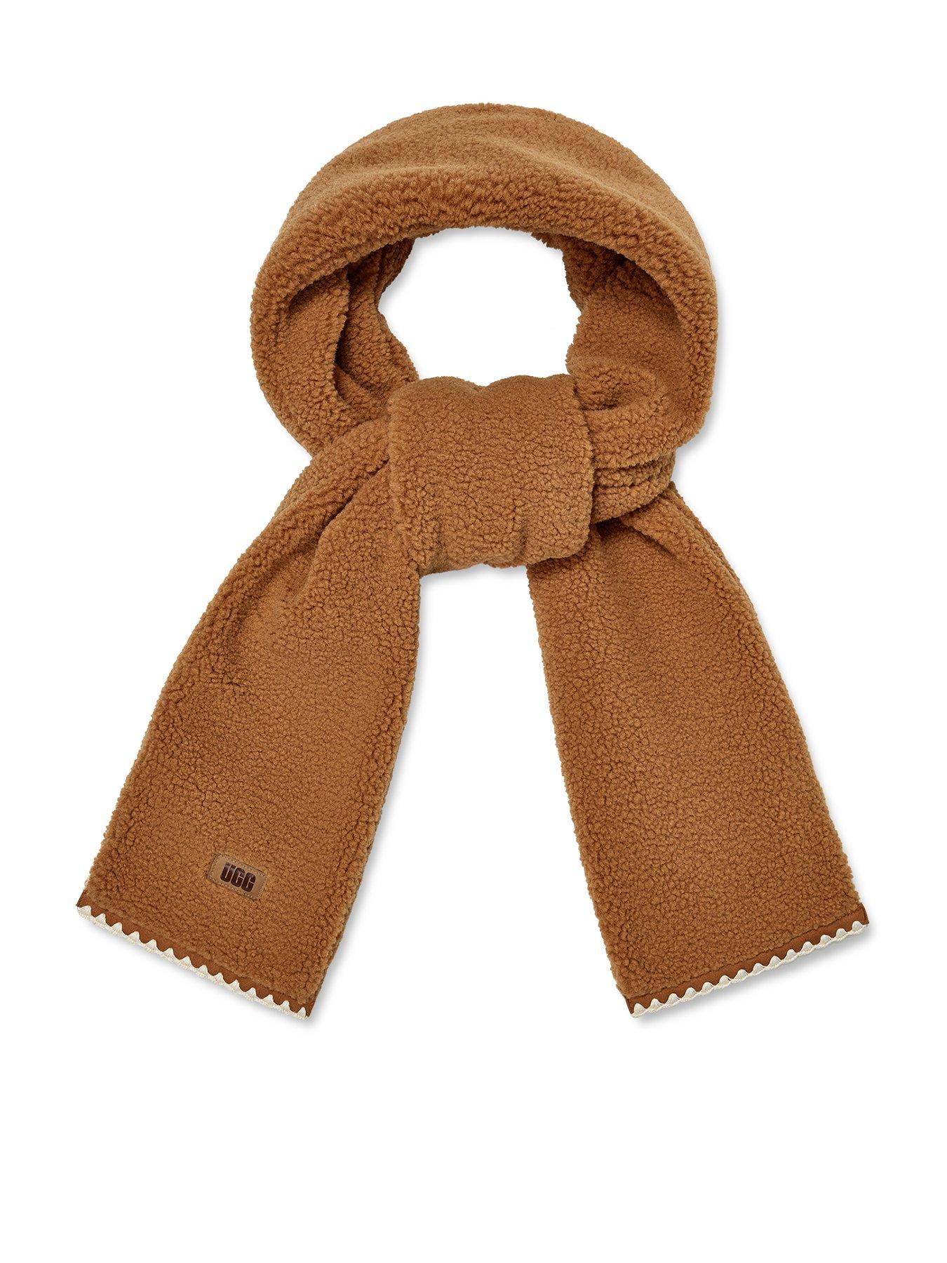 ugg-fluff-scalloped-scarf-chestnut