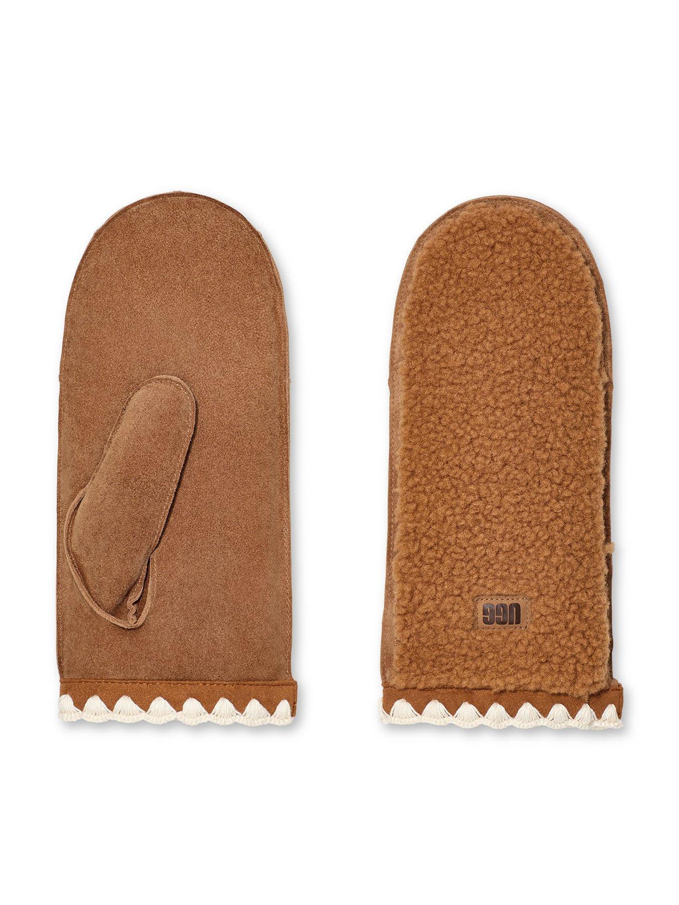 ugg-uggfluff-scalloped-mitten-chestnut