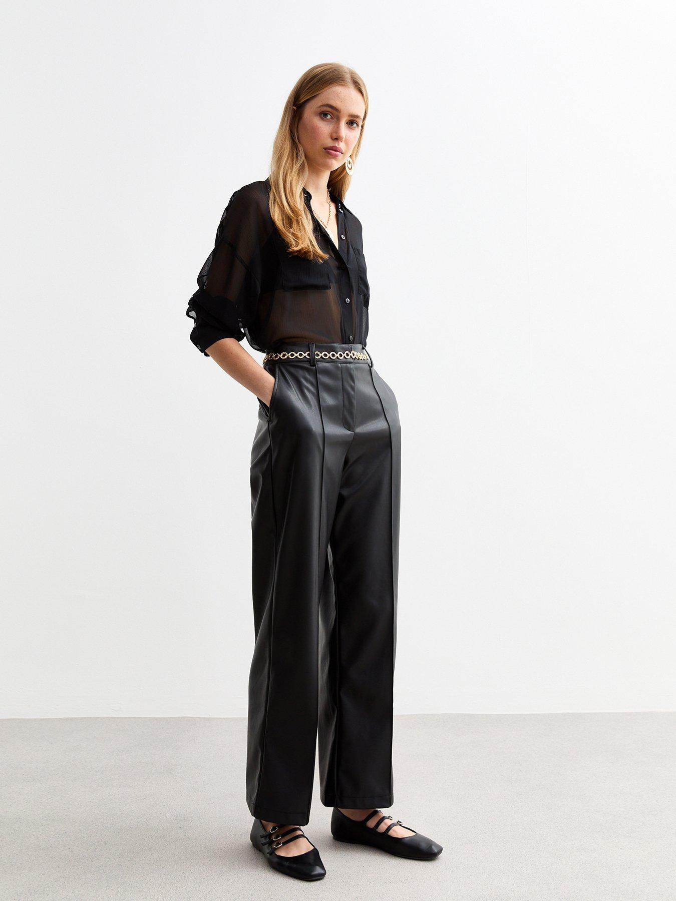 new-look-leather-look-pintuck-wide-leg-tailored-trousers-blackback