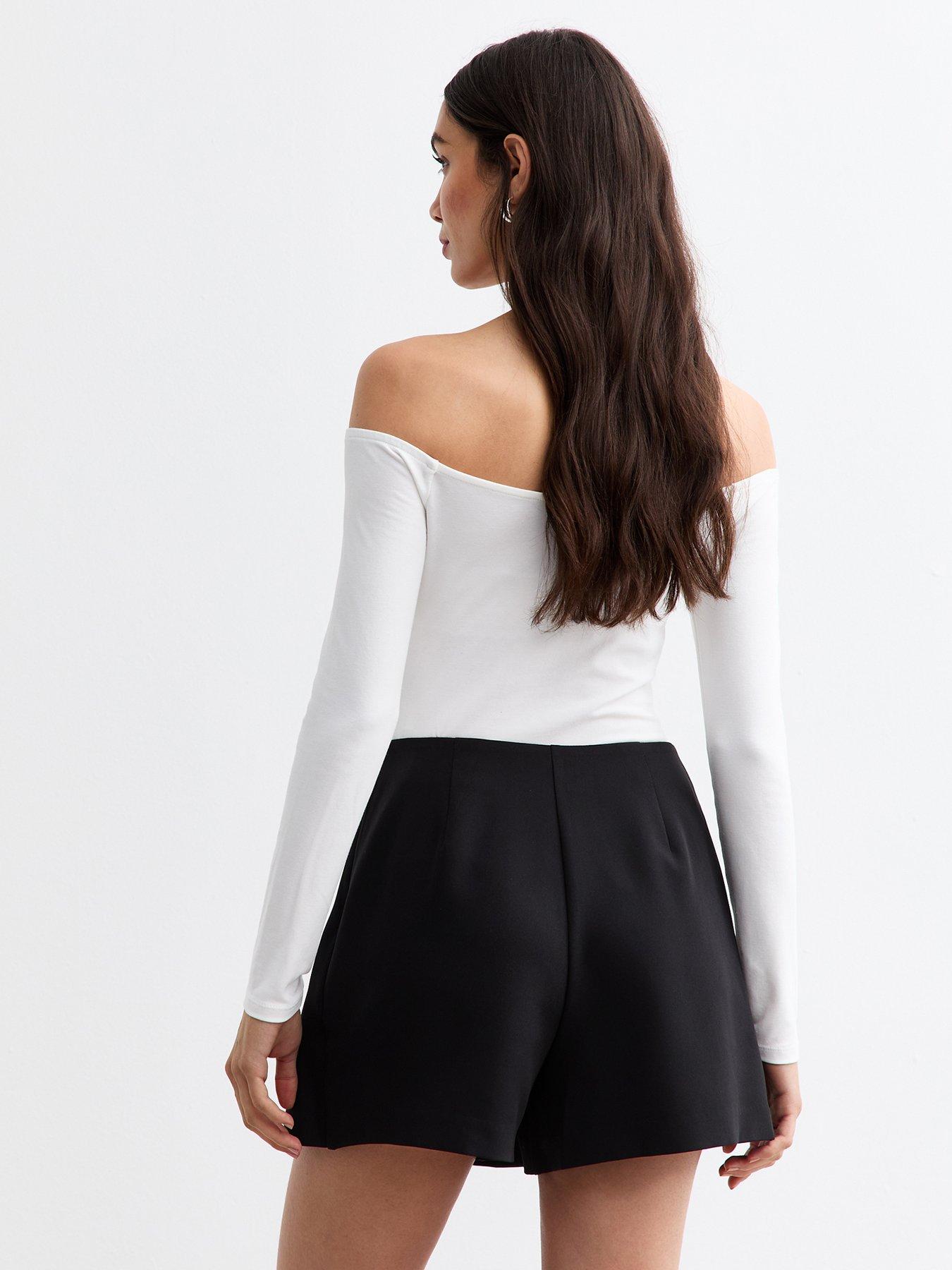 new-look-pleated-mini-skort-blackstillFront