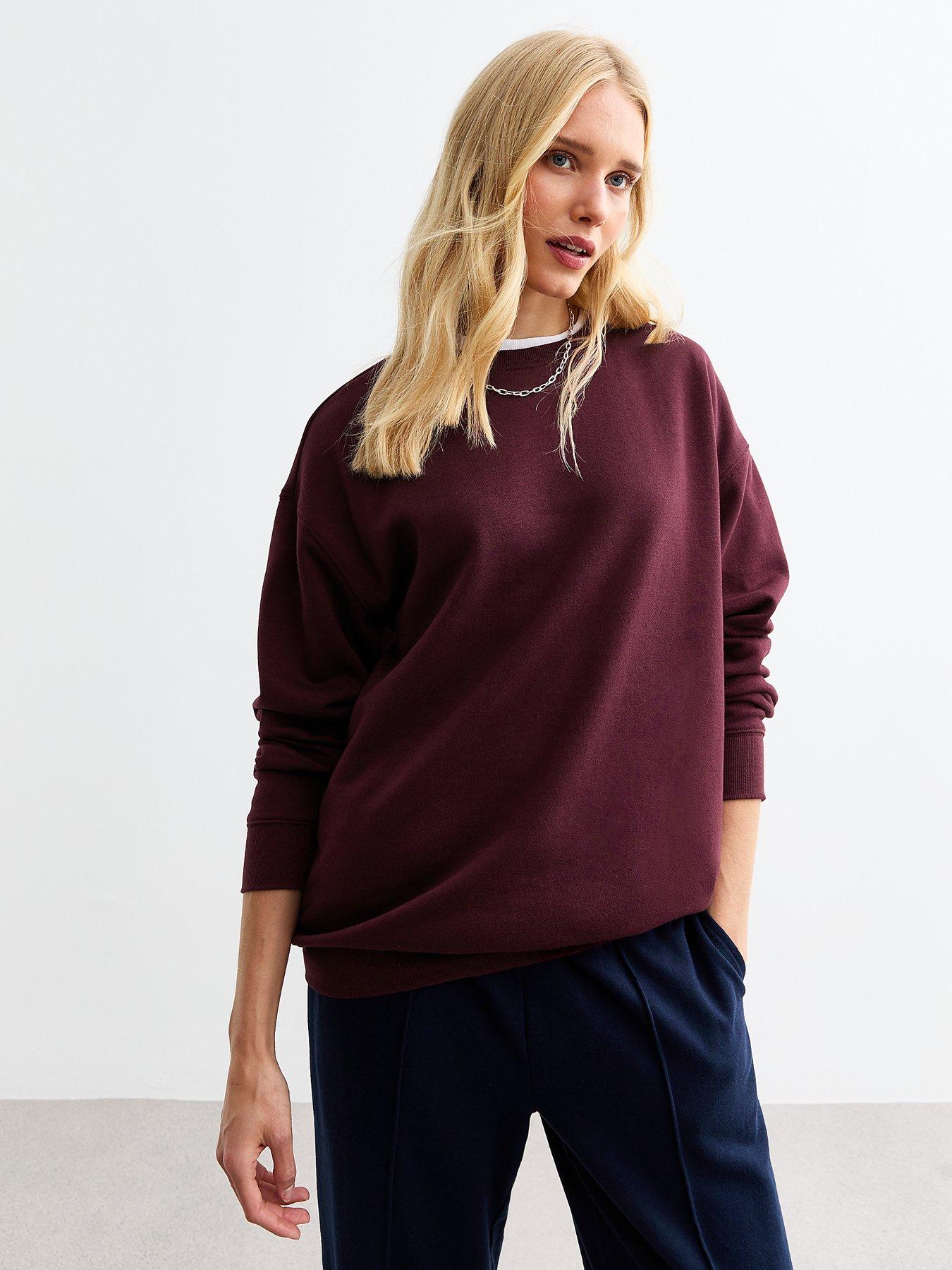 new-look-crew-neck-sweatshirt-red