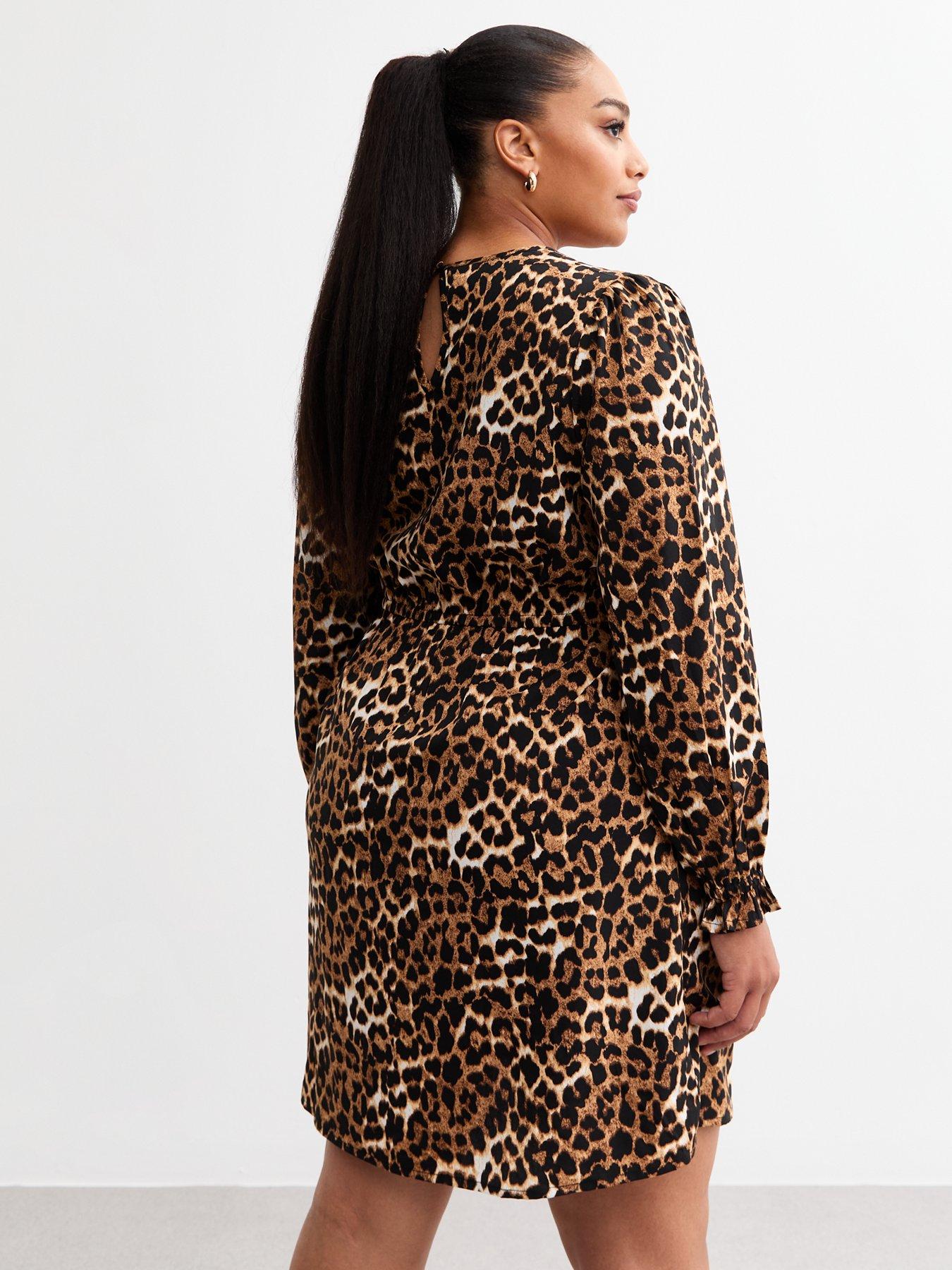 new-look-curves-leopard-print-long-sleeve-mini-dress-brownstillFront