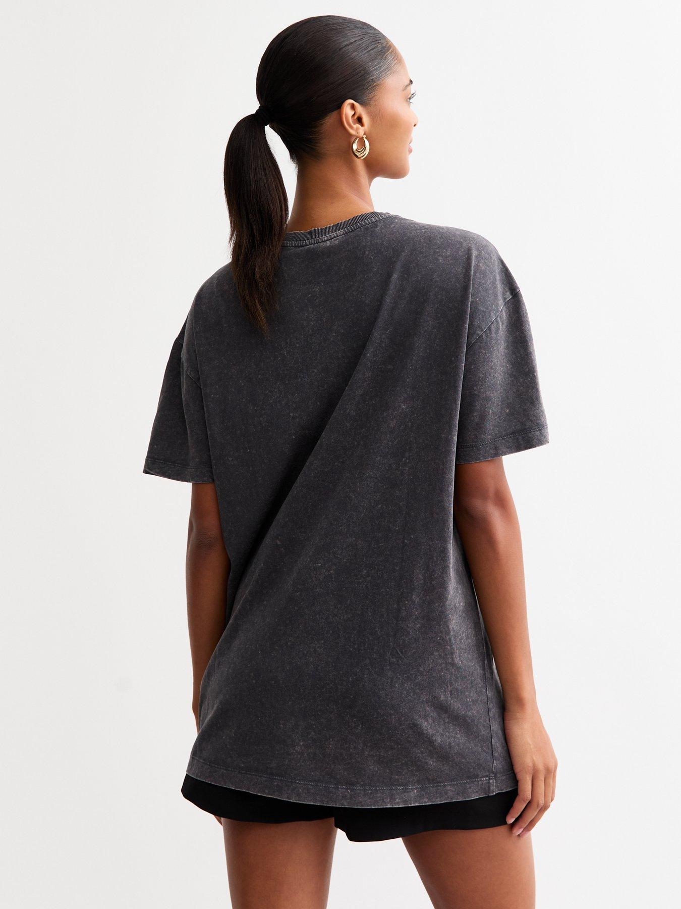 new-look-dark-grey-cotton-sour-cherry-print-oversized-t-shirtstillFront