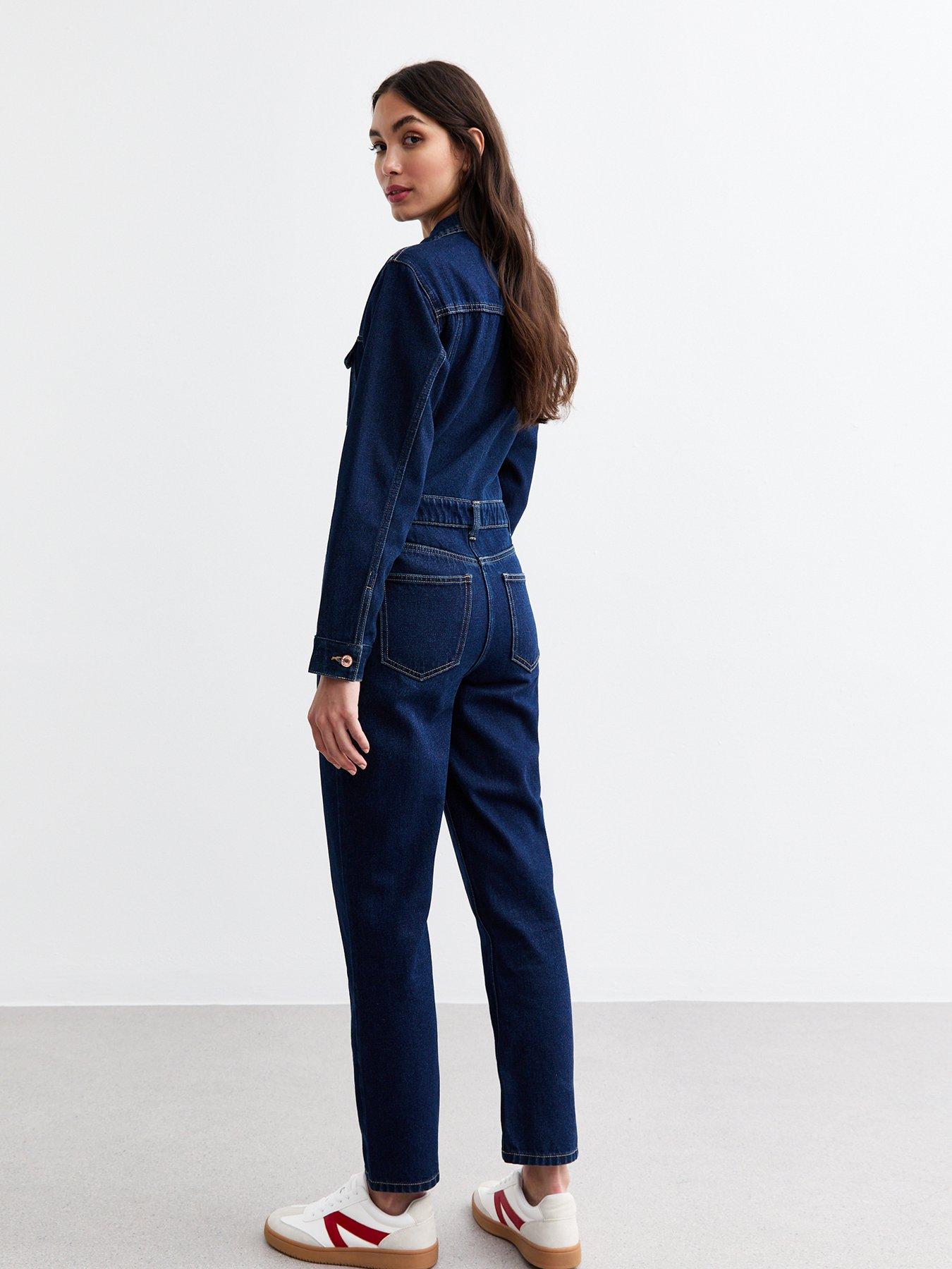 new-look-buttoned-denim-jumpsuit--nbspdark-bluestillFront