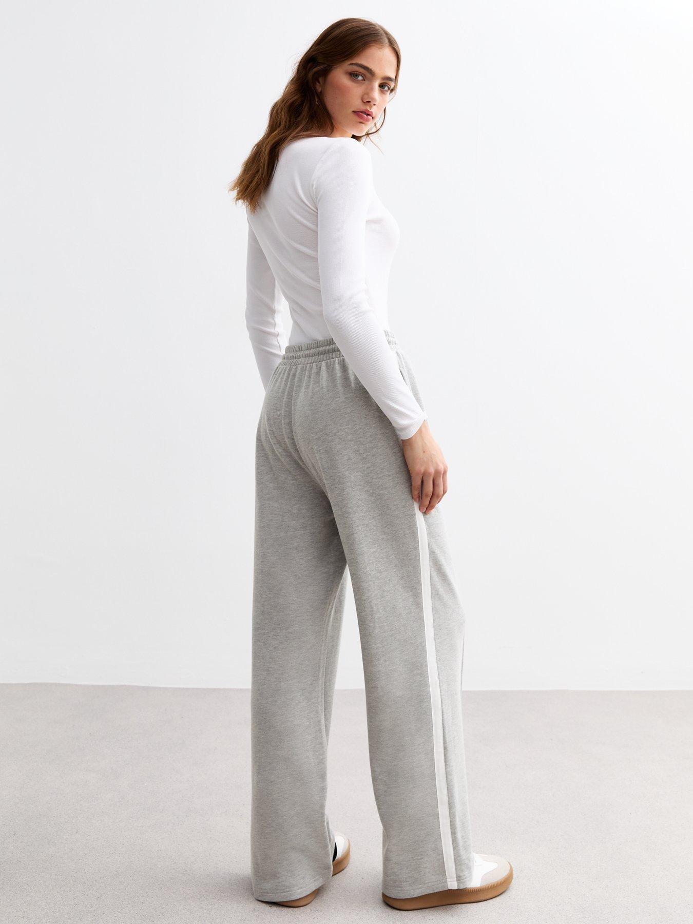 new-look-pintuck-wide-leg-drawstring-joggers-greystillFront