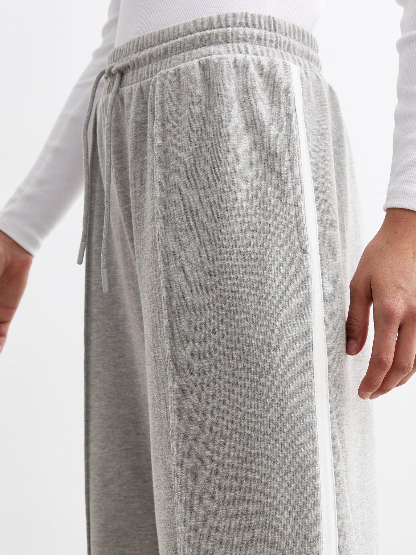 new-look-pintuck-wide-leg-drawstring-joggers-greyoutfit