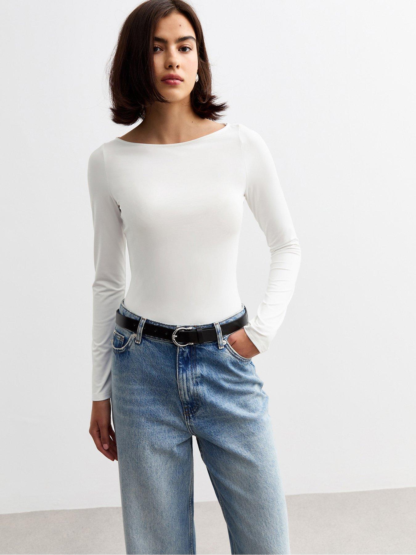 new-look-slinky-long-sleeved-bodysuit-white