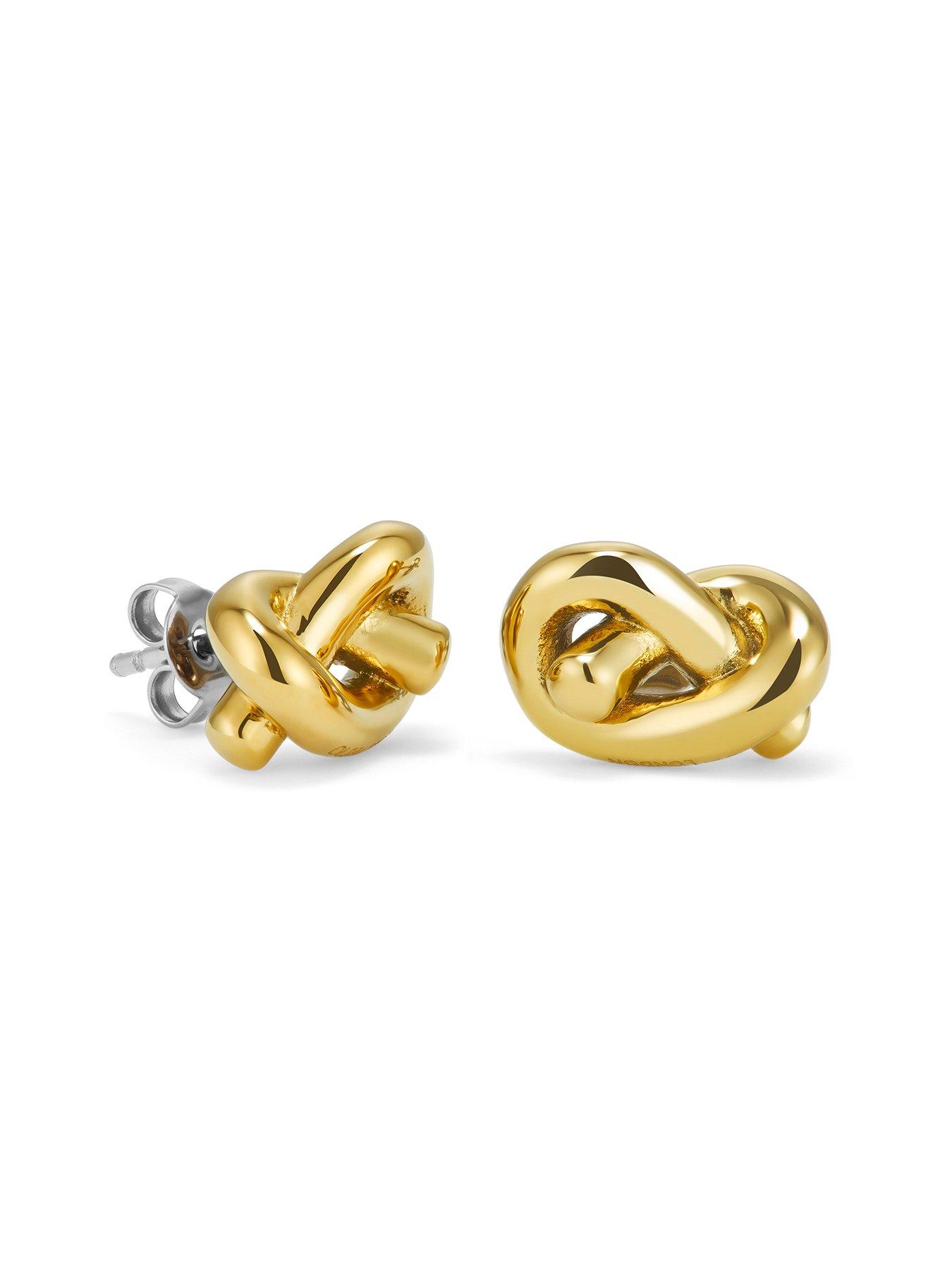 olivia-burton-olivia-burton-lovers-knot-gold-ip-stud-earringsstillFront