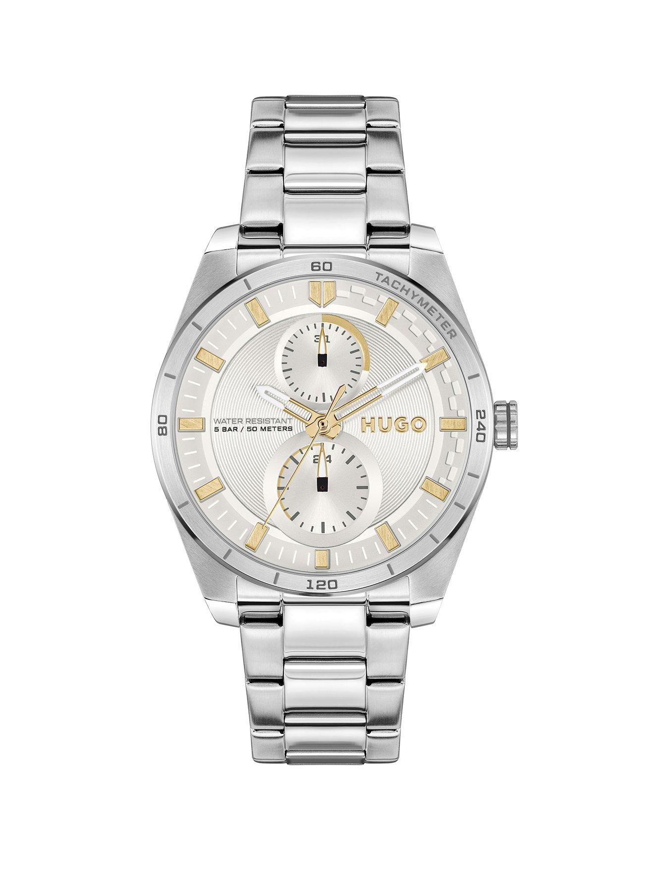 hugo-ladies-fast-for-her-stainless-steel-multifunction-bracelet-watch