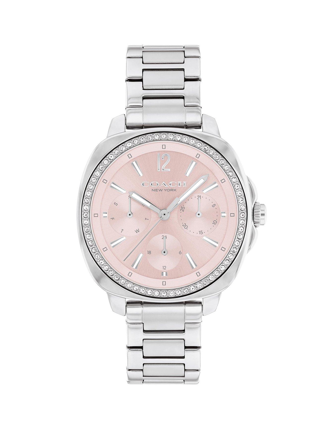 COACH Coach Ladies Kitt Stainless Steel Bracelet Watch