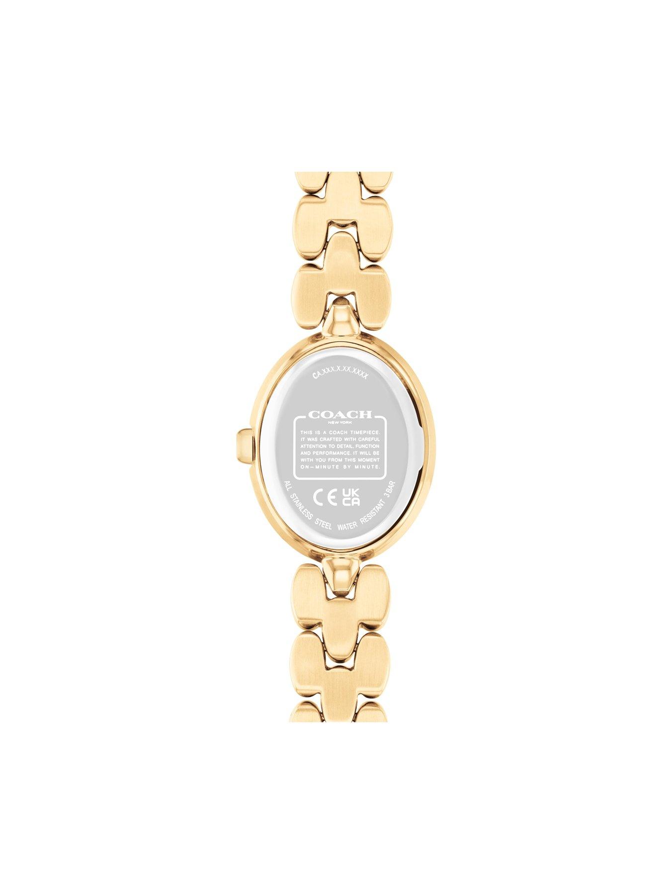 coach-coach-ladies-sammy-22mm-oval-gold-ip-watchback