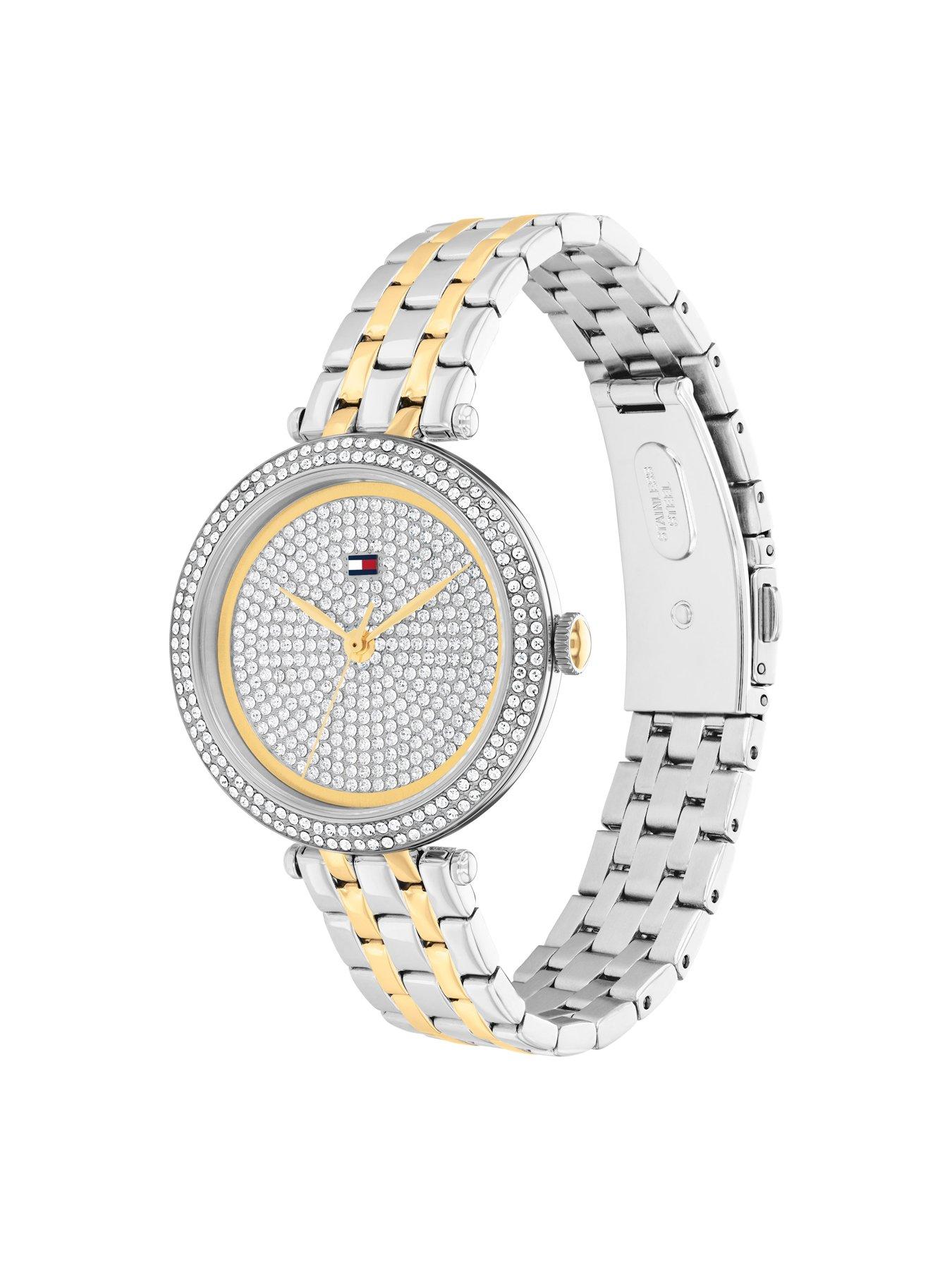 Image 5 of 7 of Tommy Hilfiger Women's 2-tone Stainless Steel and Gold Plated Watch