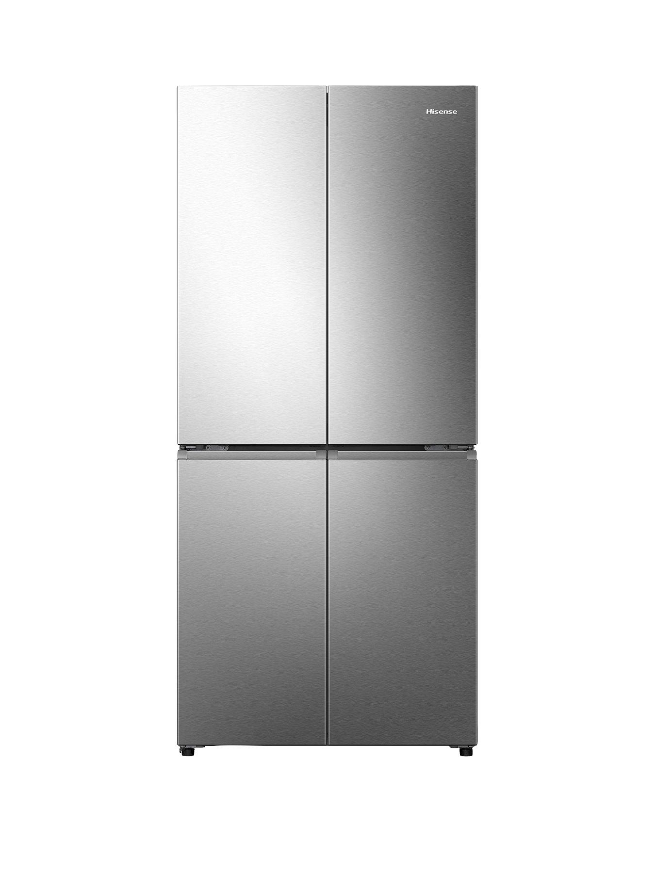 Image 1 of 7 of Hisense Hisense RQ5P470SAID American Fridge Freezer - Stainless Steel