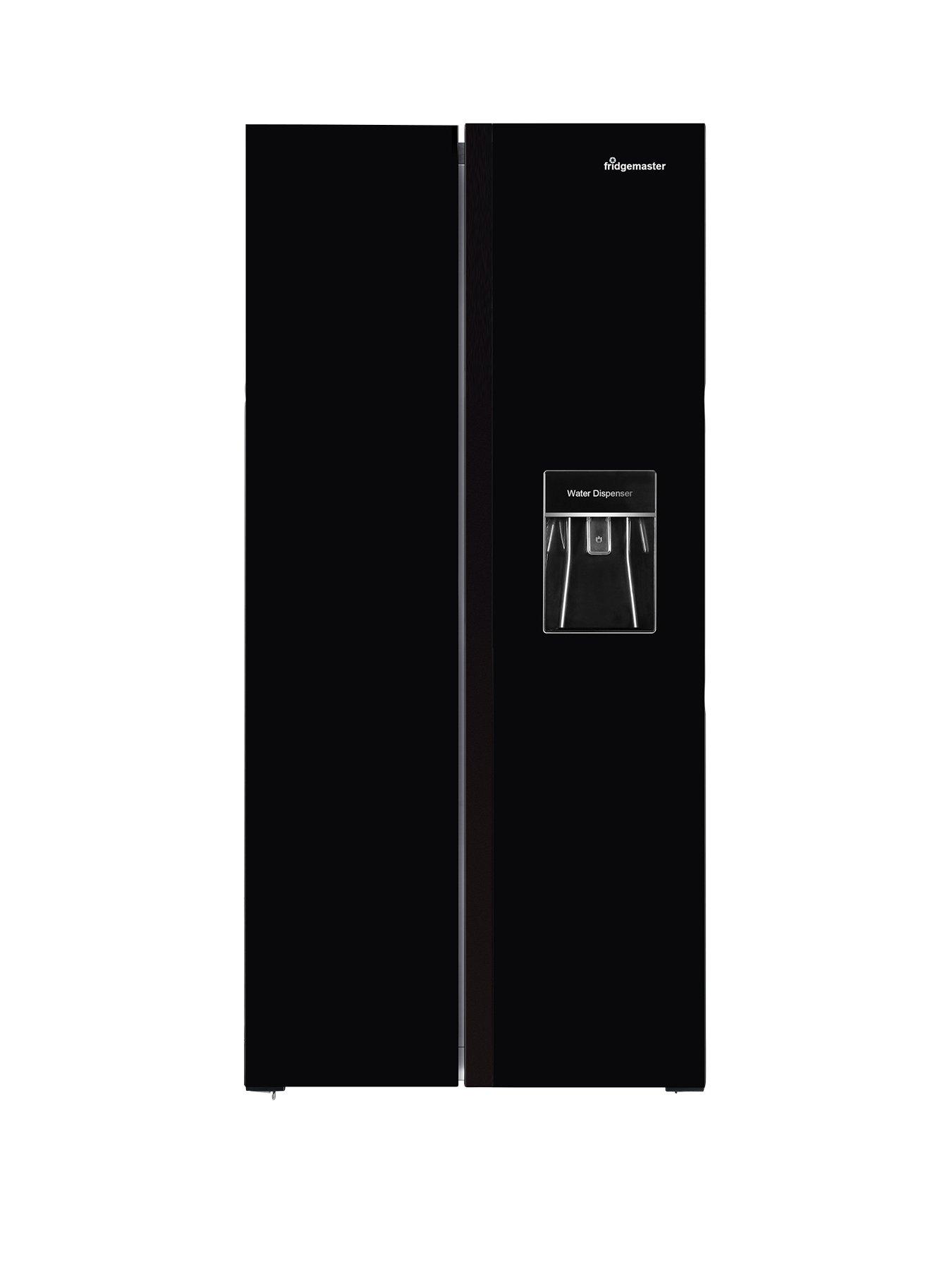 undefined Fridgemaster MS83430DEB American Fridge Freezer - Black
